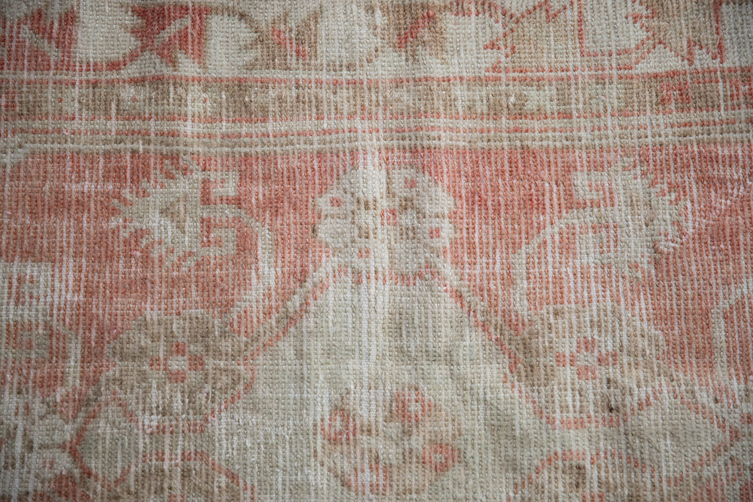 2.5x5.5 Vintage Distressed Oushak Rug Runner by Old New House® - product image 3 for Resin Society