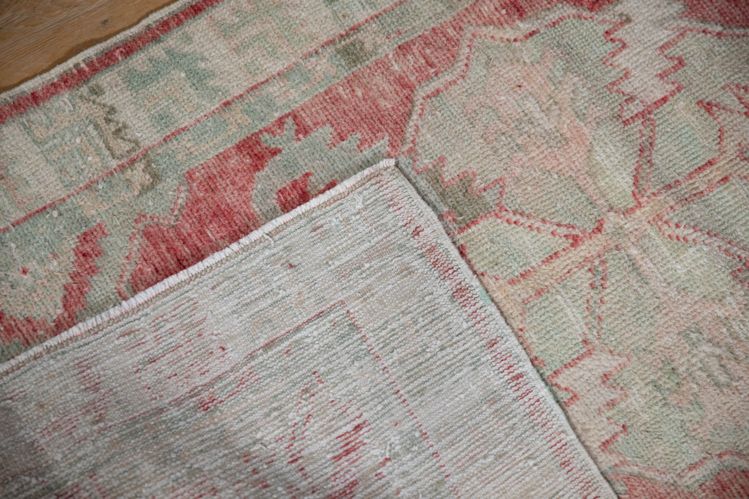 2.5x5 Vintage Distressed Oushak Rug Runner by Old New House® - product image 10 for Resin Society