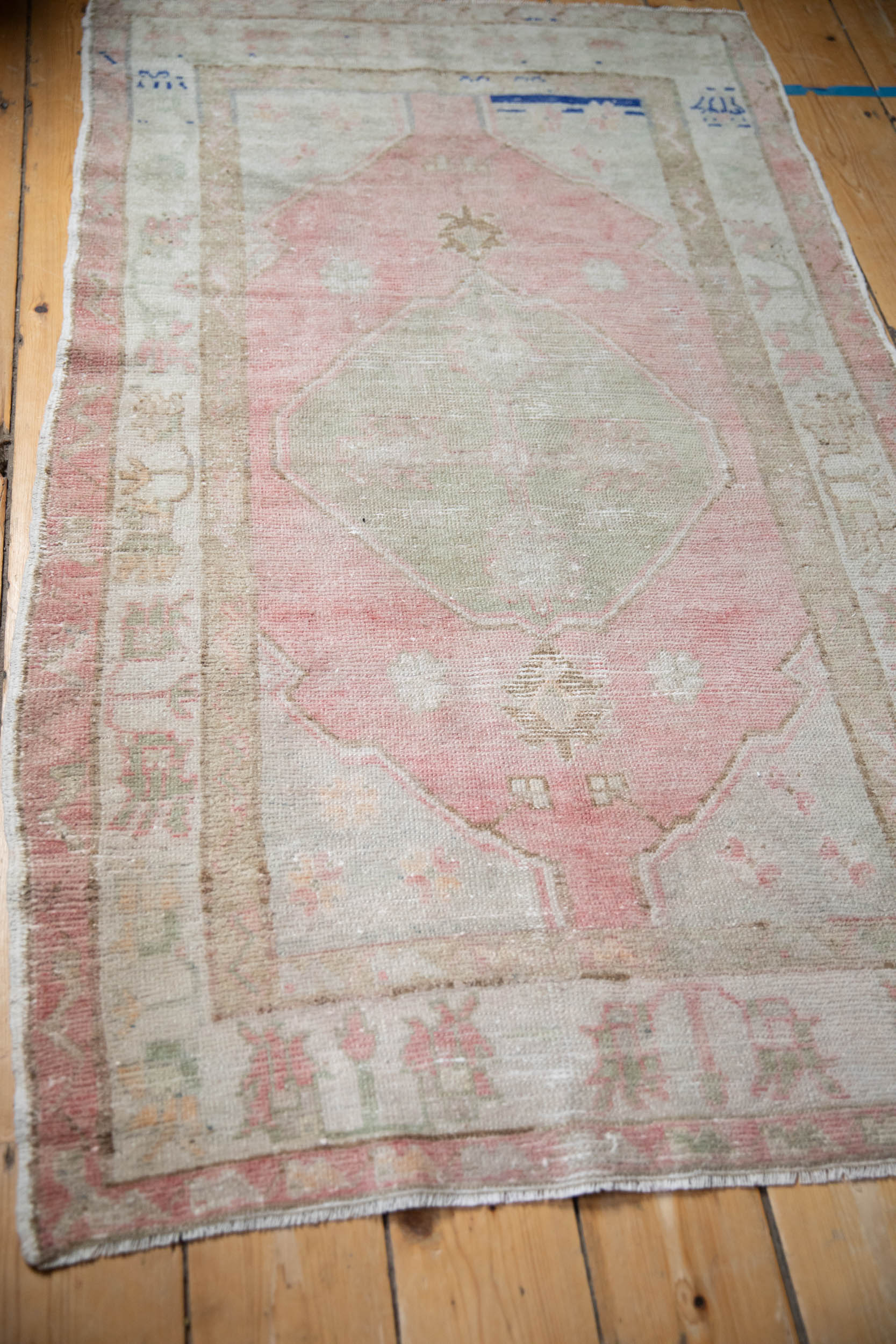 3x5 Vintage Distressed Oushak Rug by Old New House® - product image 5 for Resin Society