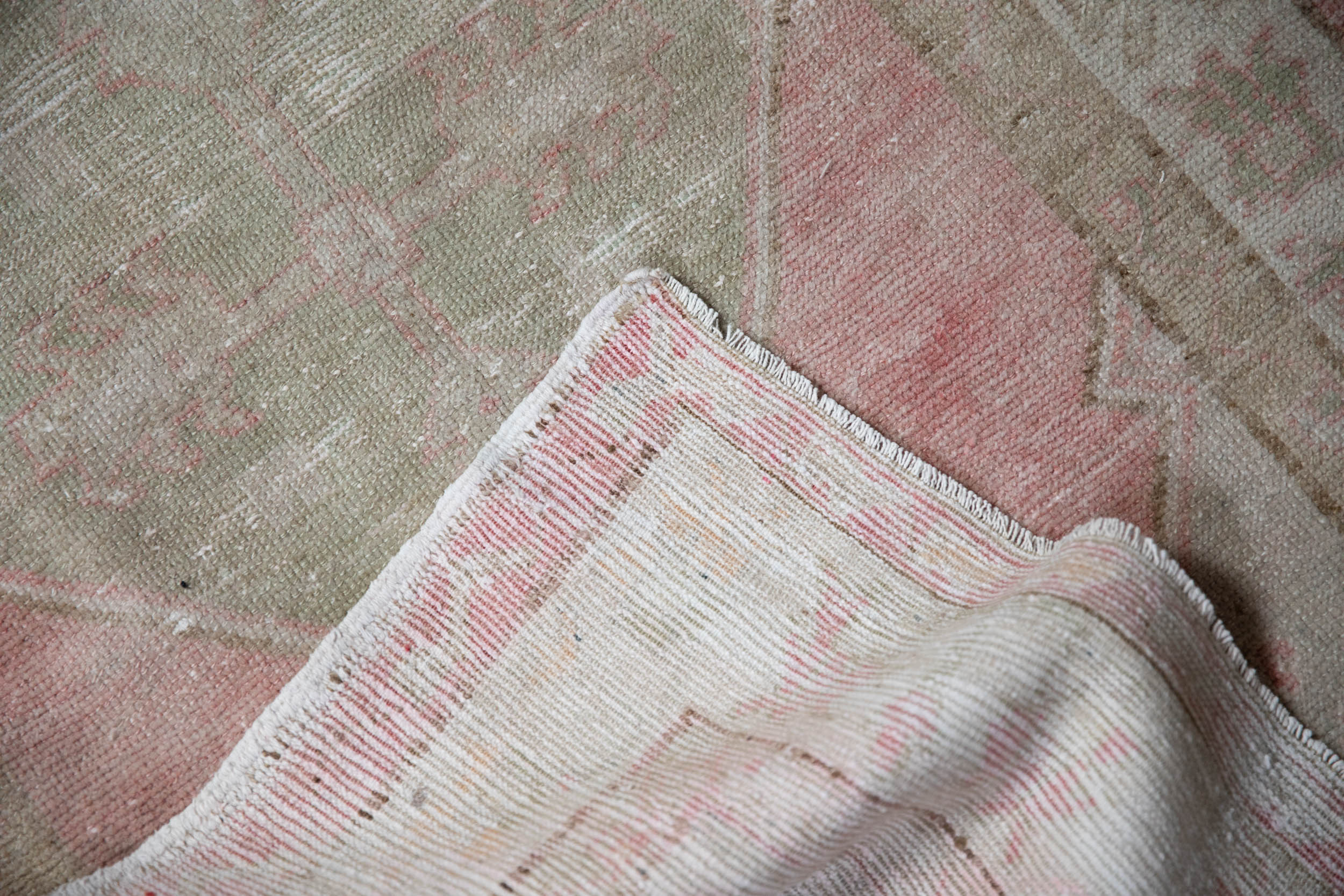 3x5 Vintage Distressed Oushak Rug by Old New House® - product image 9 for Resin Society