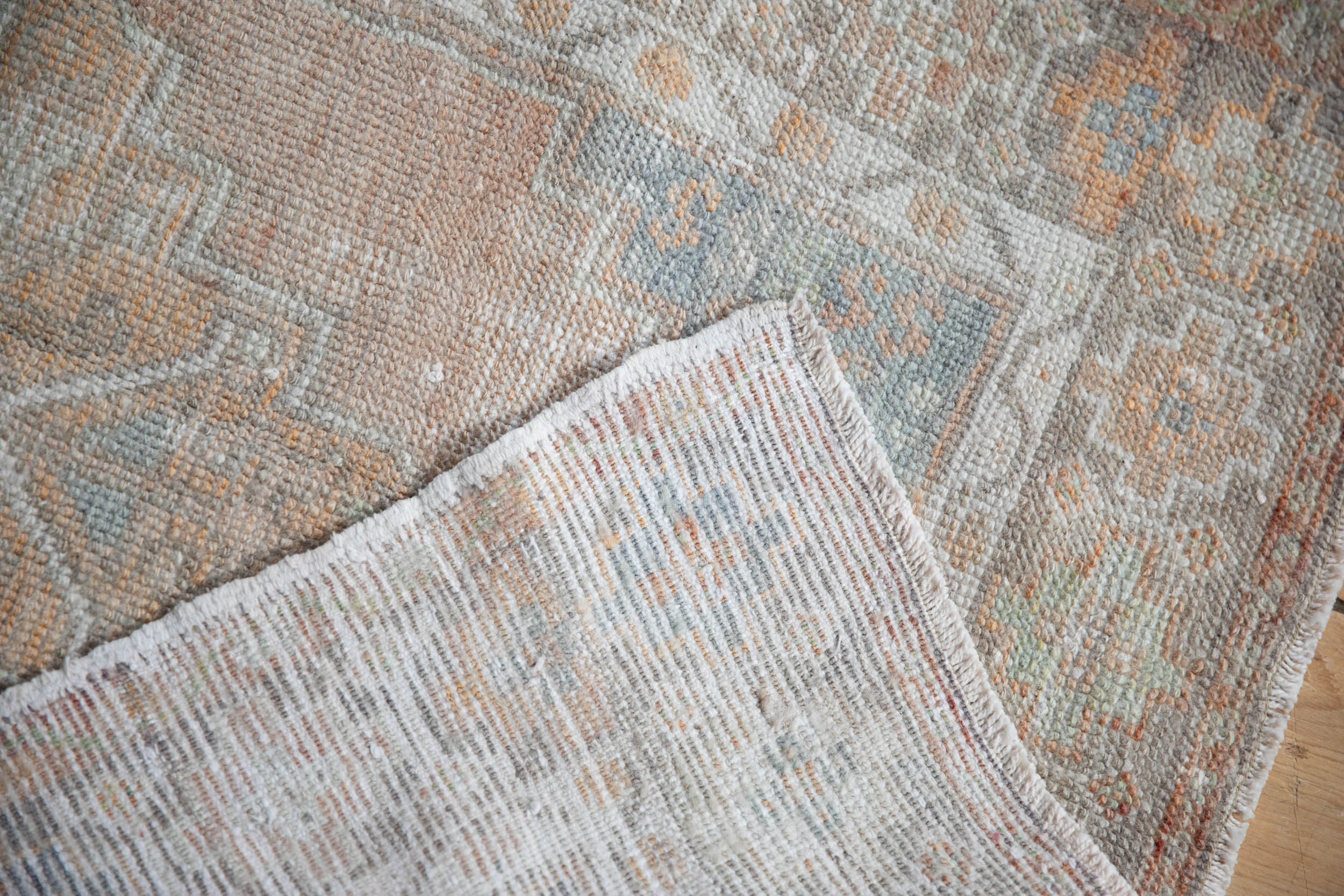 2.5x4 Vintage Distressed Oushak Rug by Old New House® - product image 8 for Resin Society