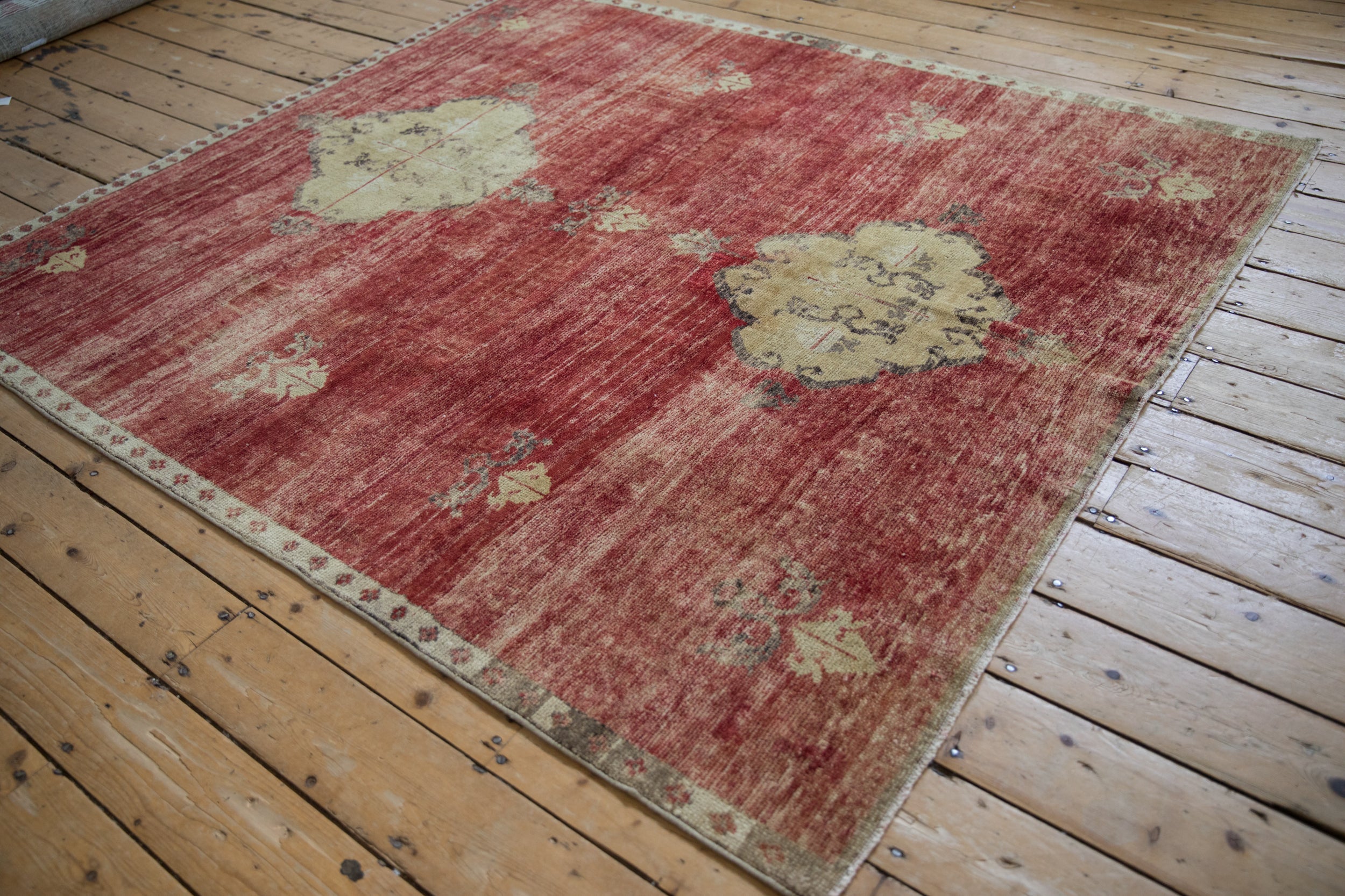 6x7 Vintage Fragment Kars Square Carpet by Old New House® - product image 4 for Resin Society