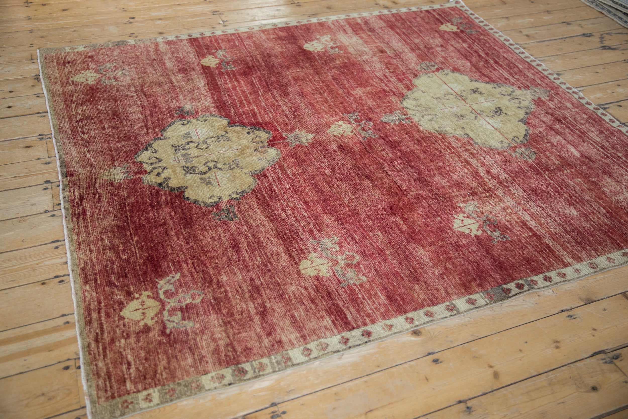 6x7 Vintage Fragment Kars Square Carpet by Old New House® - product image 7 for Resin Society