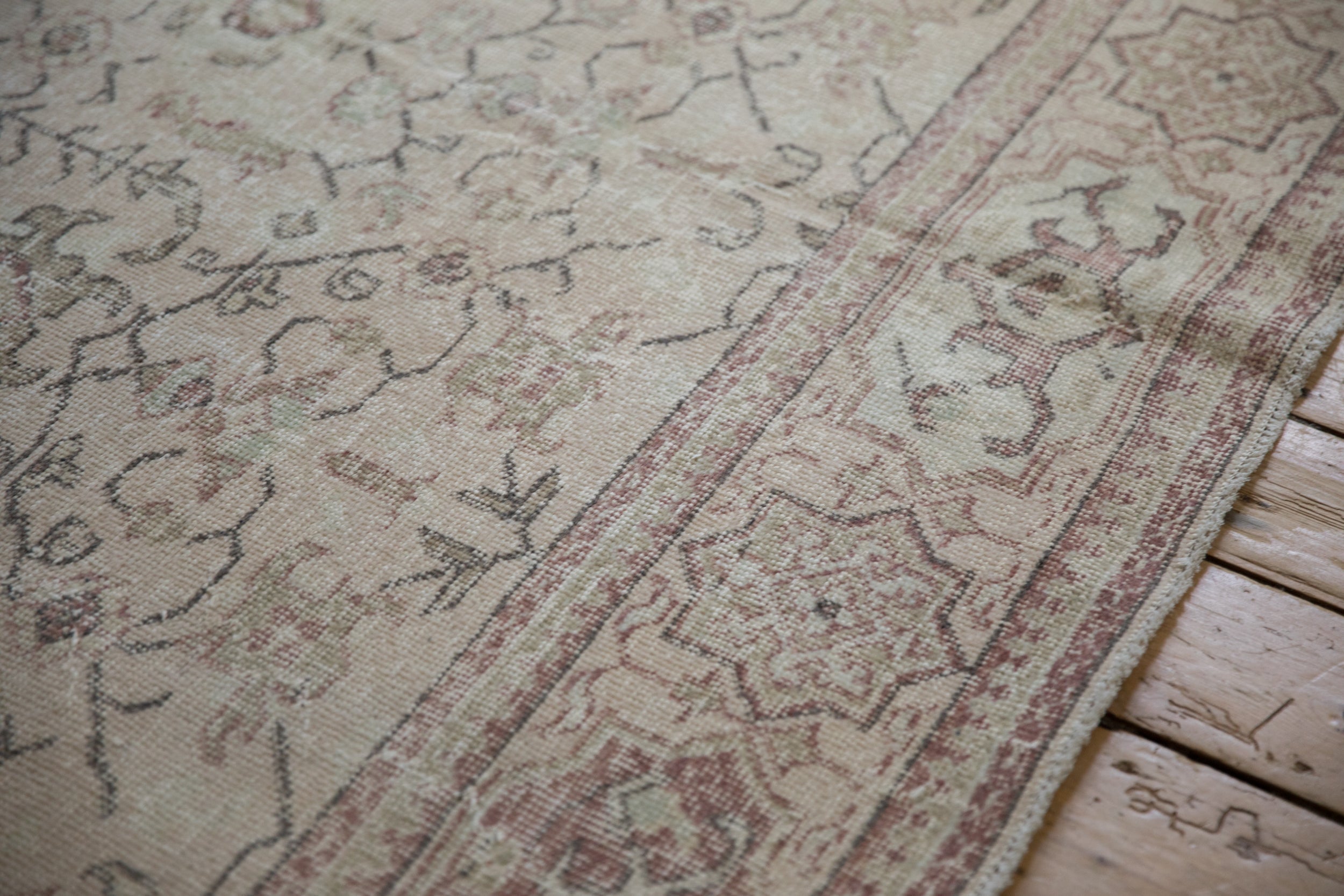 7x10.5 Vintage Distressed Oushak Carpet by Old New House® - product image 4 for Resin Society