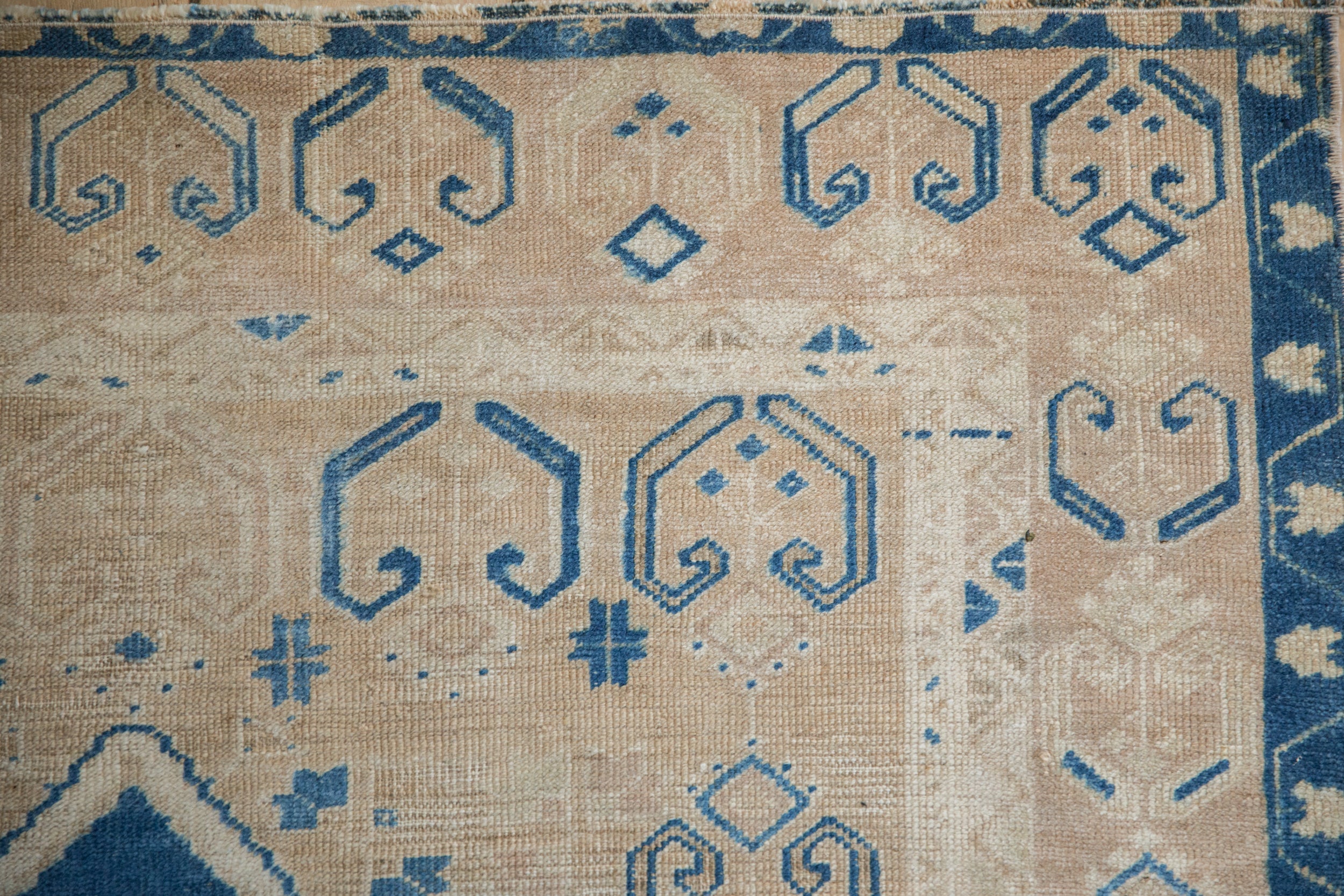 3.5x7 Vintage Distressed Oushak Rug Runner by Old New House® - product image 3 for Resin Society