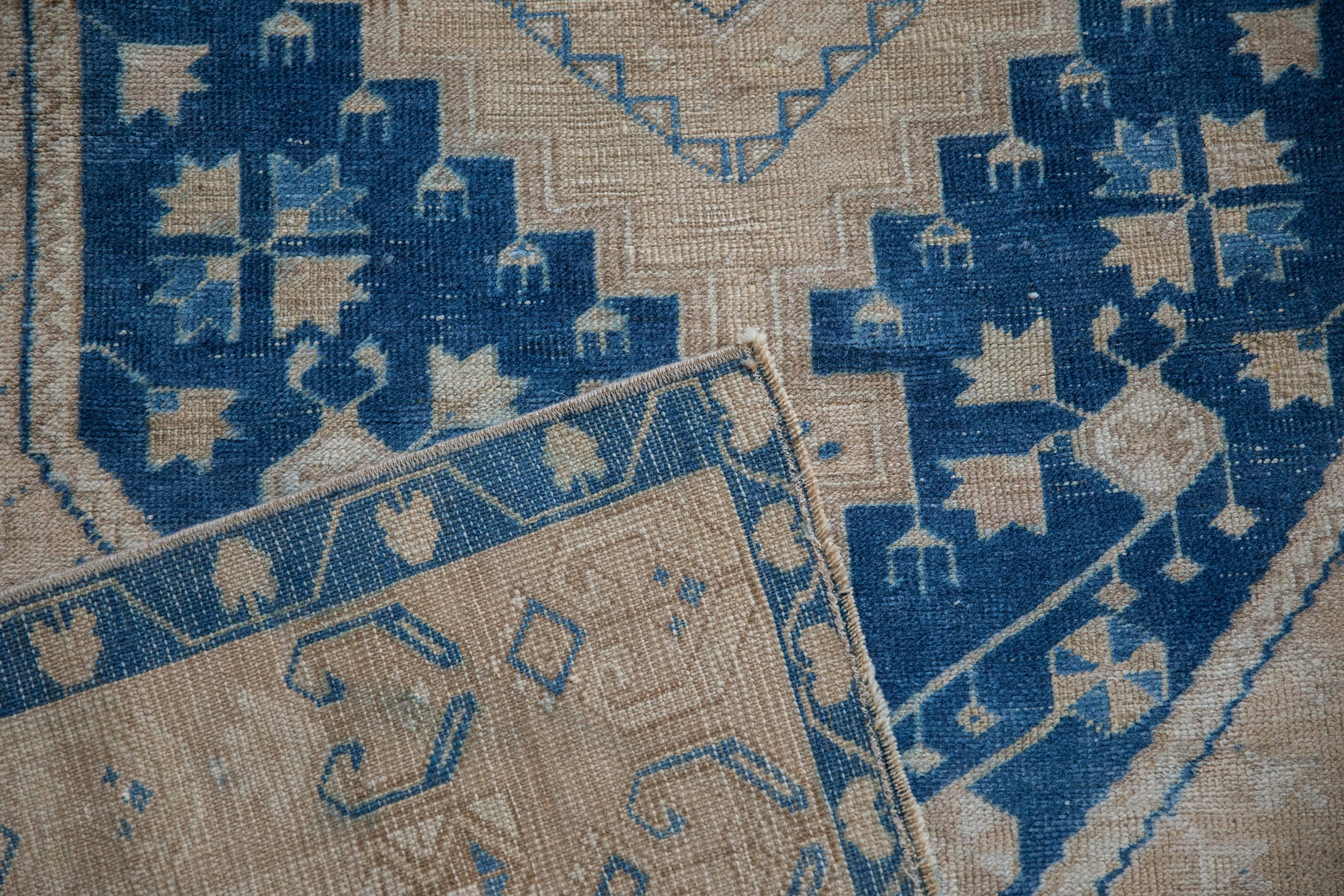 3.5x7 Vintage Distressed Oushak Rug Runner by Old New House® - product image 11 for Resin Society