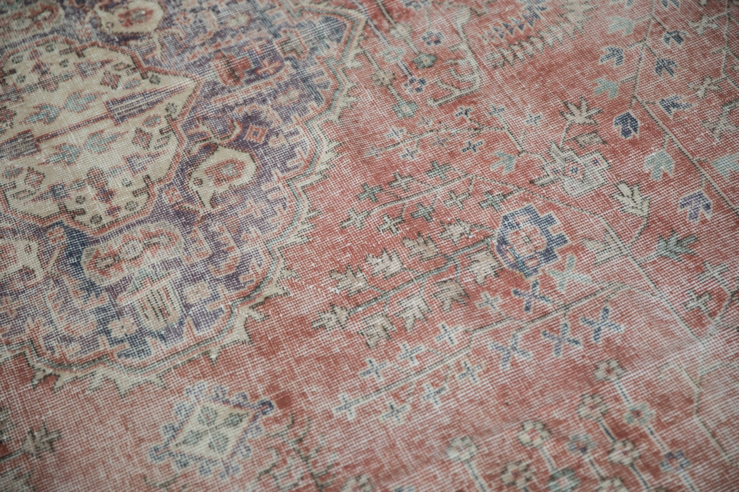 9x12.5 Vintage Distressed Sparta Carpet by Old New House® - product image 7 for Resin Society