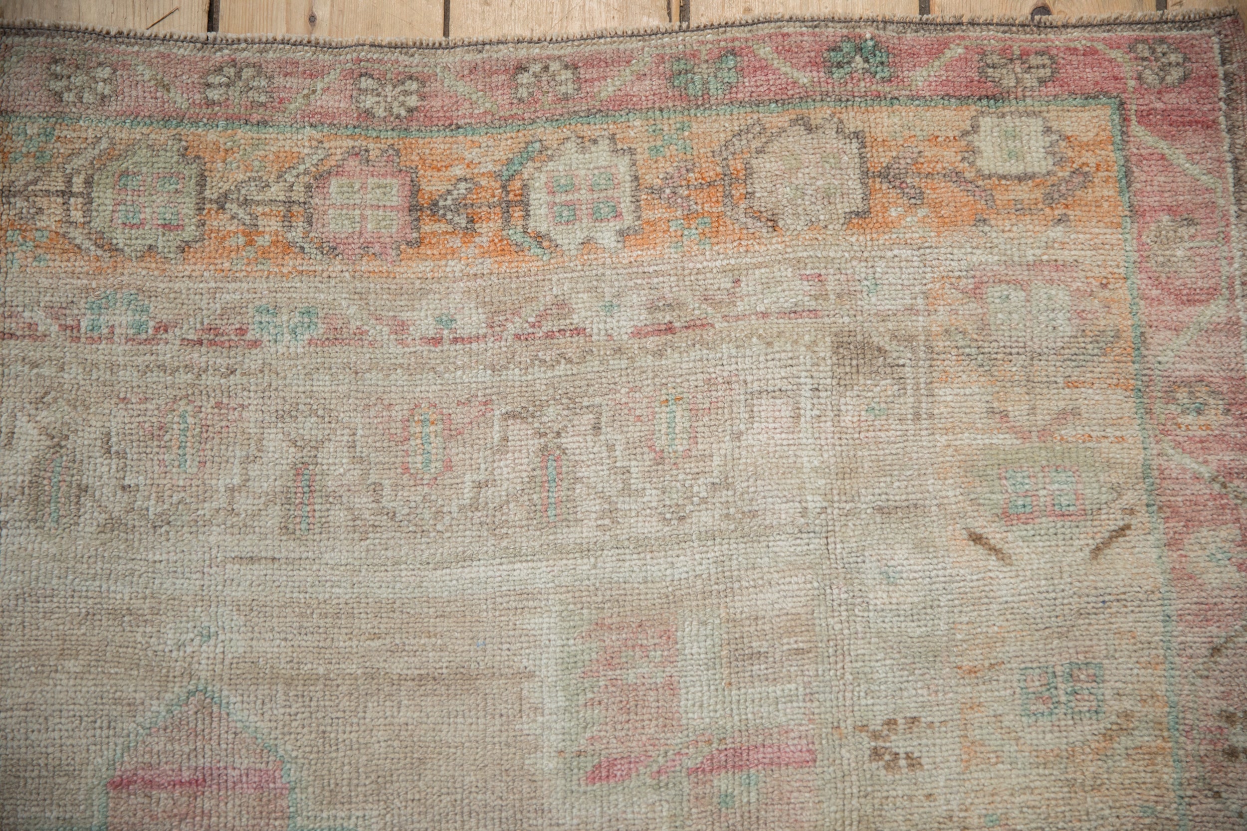 4x7.5 Vintage Distressed Oushak Rug by Old New House® - product image 3 for Resin Society