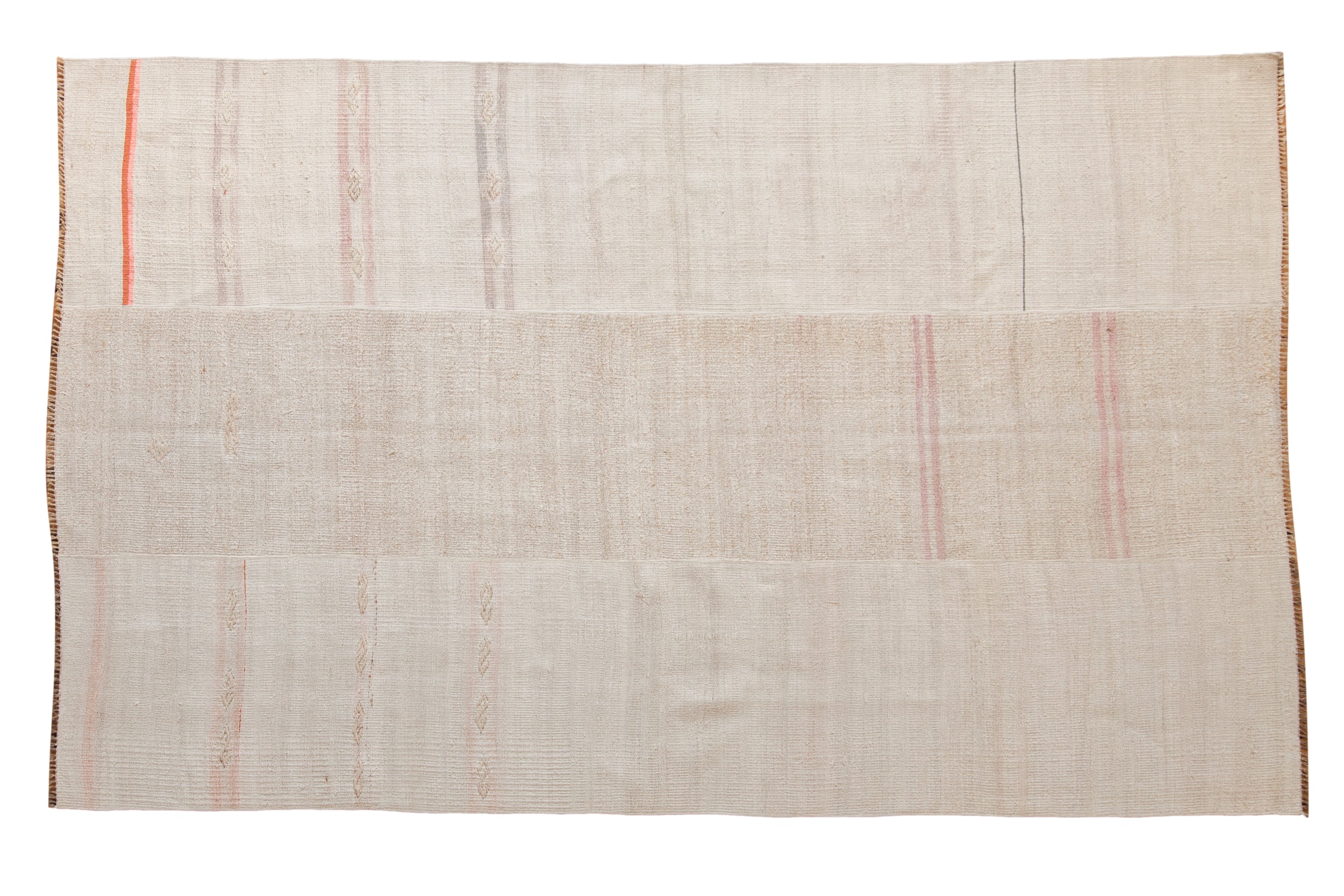 5x8.5 Vintage Hemp Kilim Carpet by Old New House® - main product image for Resin Society