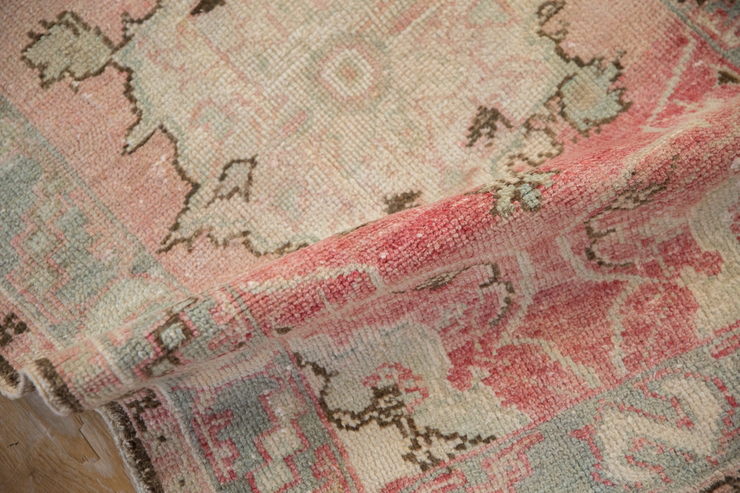 2.5x3.5 Vintage Distressed Oushak Rug by Old New House® - product image 7 for Resin Society