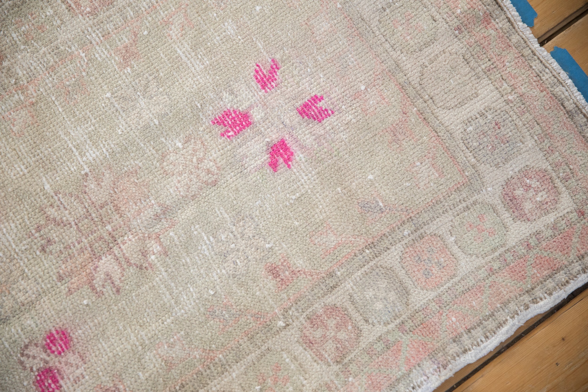 2.5x4.5 Vintage Distressed Oushak Rug by Old New House® - product image 3 for Resin Society