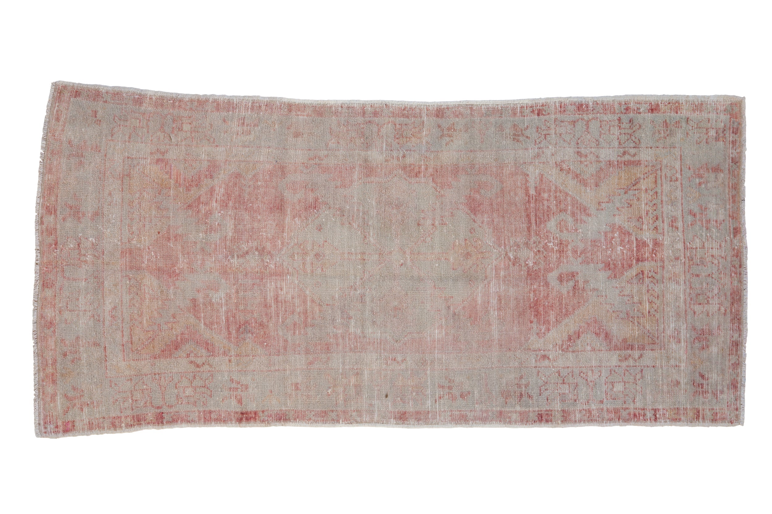 2.5x5.5 Vintage Distressed Oushak Rug Runner by Old New House® - main product image for Resin Society