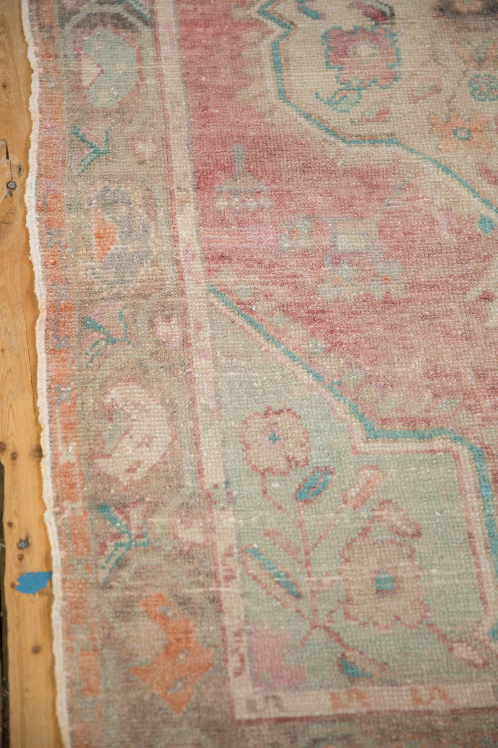 3.5x6.5 Vintage Distressed Oushak Rug by Old New House® - product image 5 for Resin Society