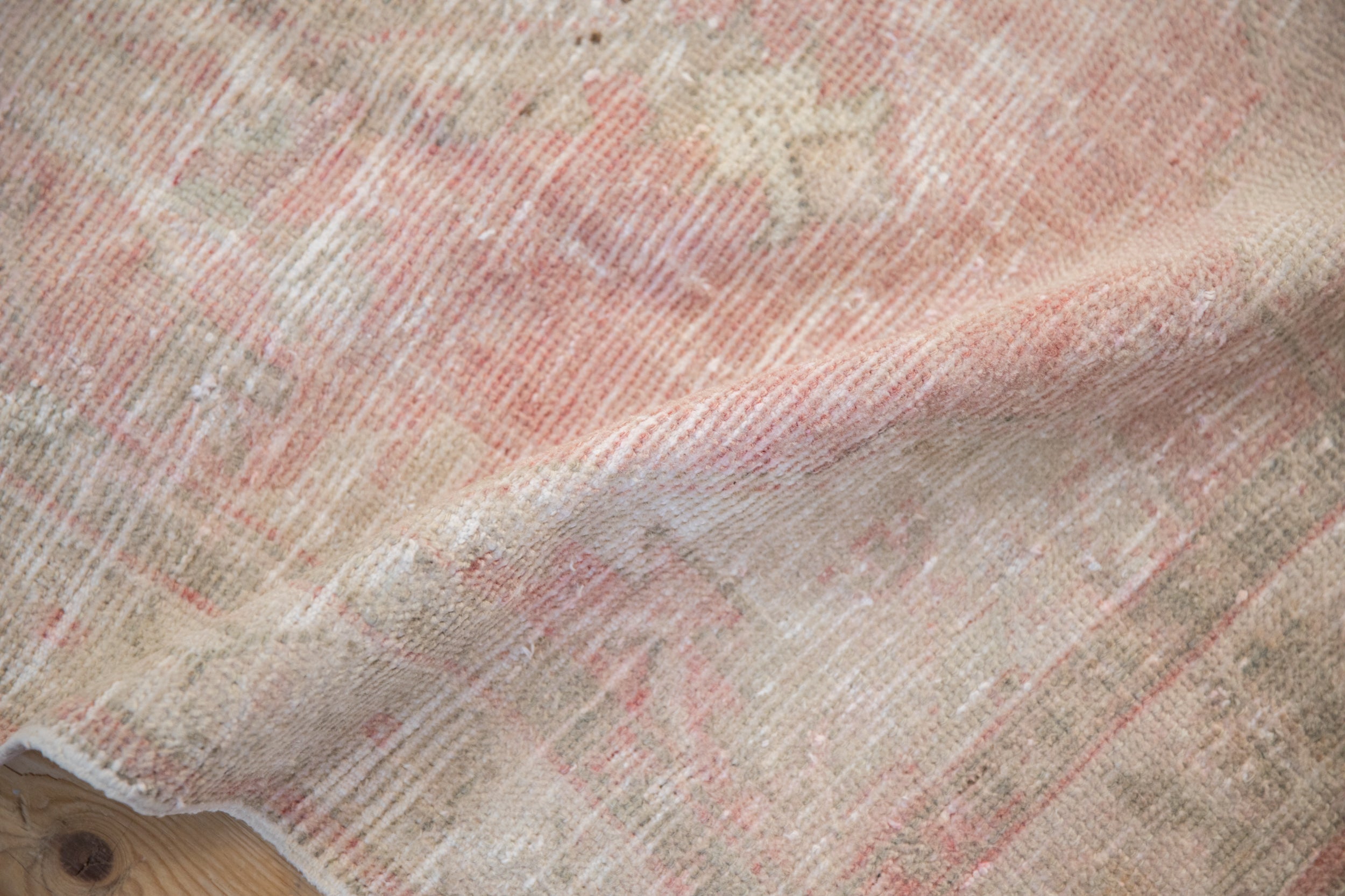 2.5x5.5 Vintage Distressed Oushak Rug Runner by Old New House® - product image 8 for Resin Society