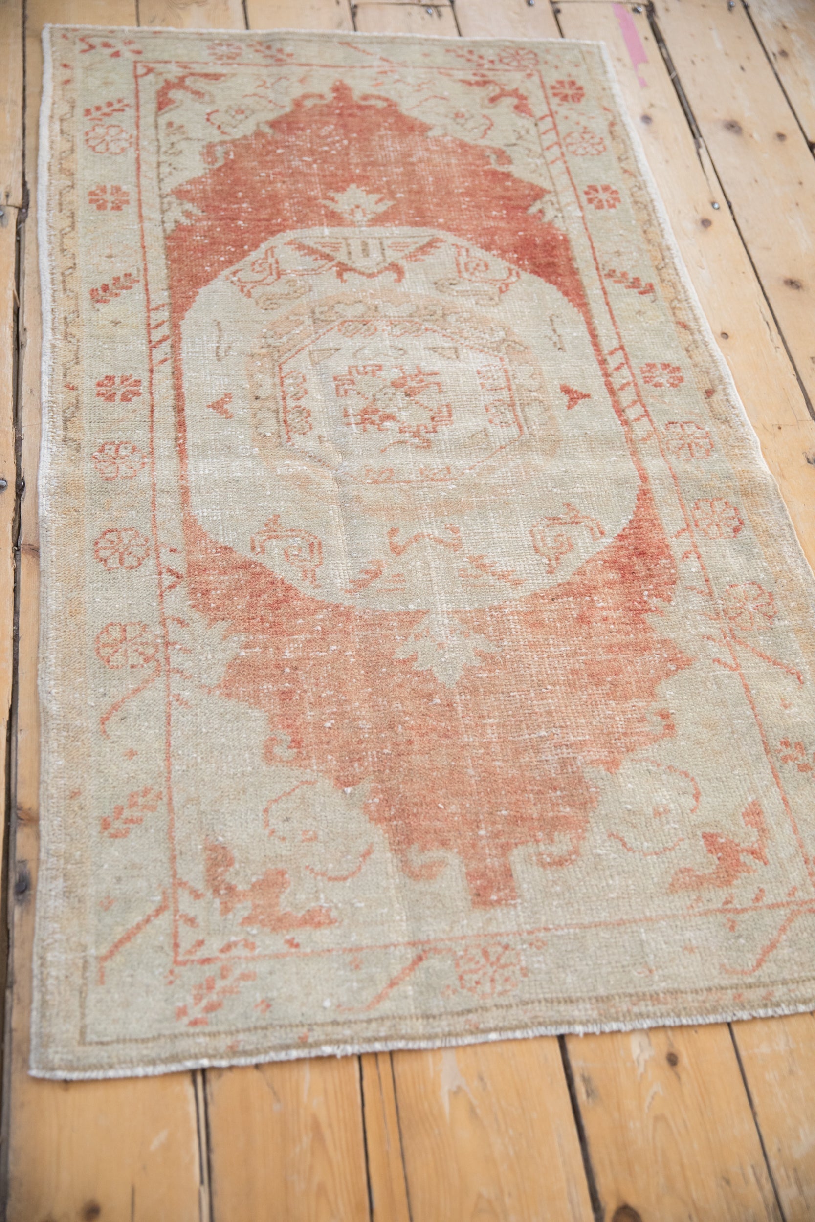 2.5x4.5 Vintage Distressed Oushak Rug by Old New House® - product image 5 for Resin Society