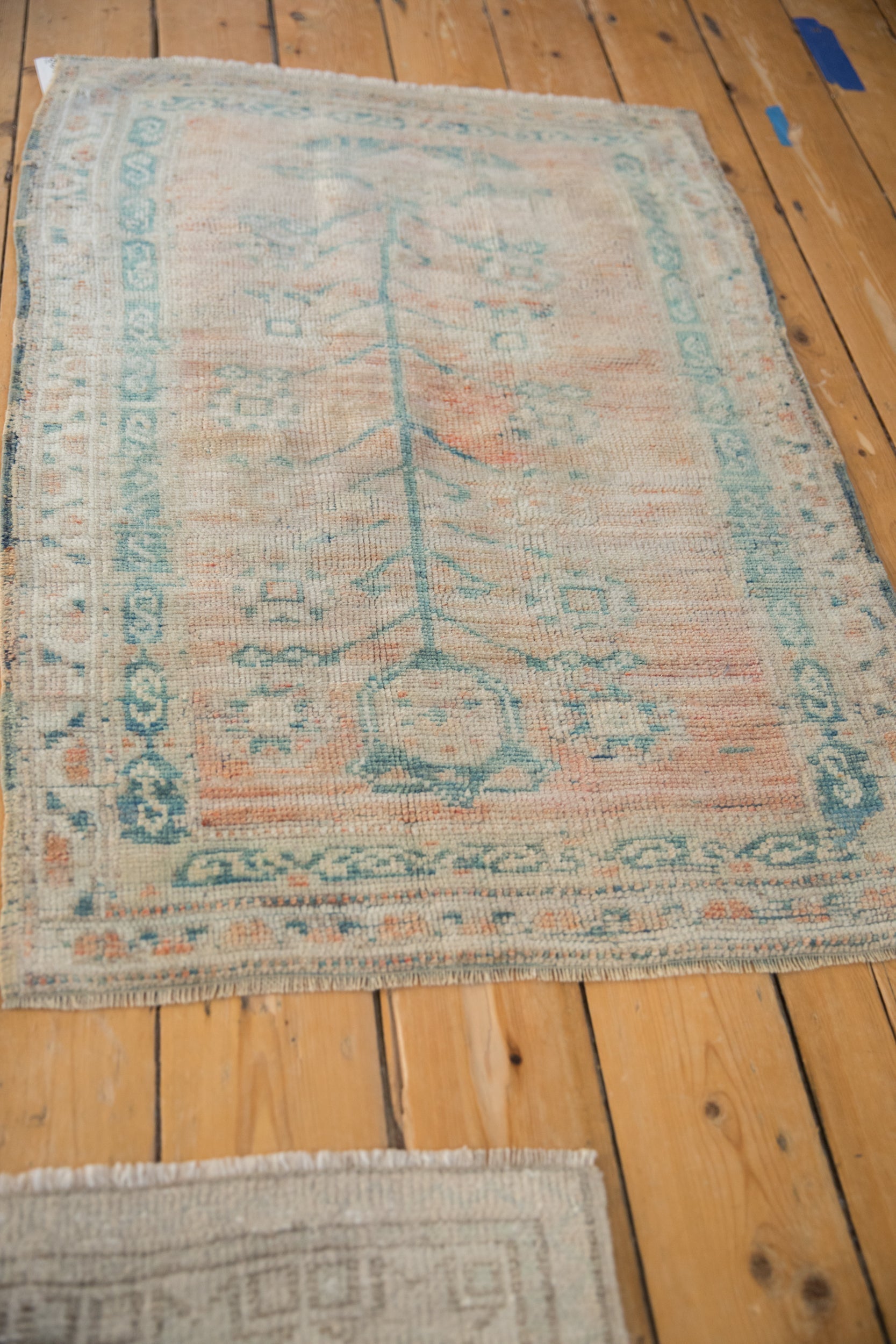 2.5x3.5 Vintage Distressed Oushak Rug by Old New House® - product image 3 for Resin Society