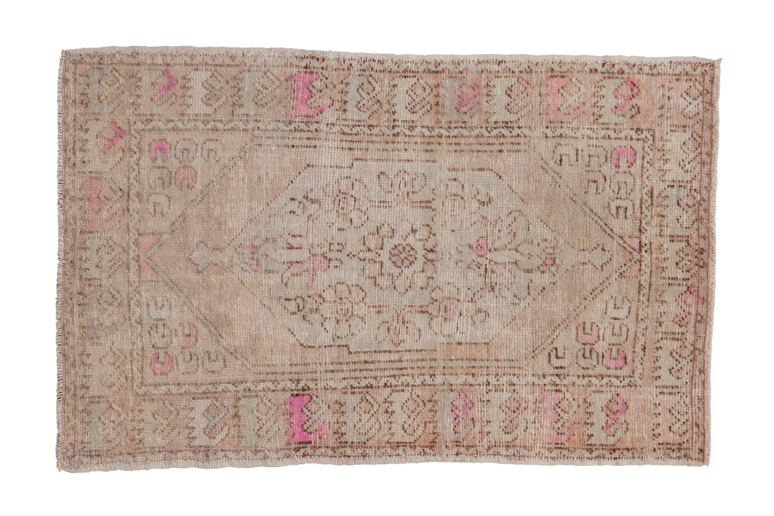 3x4.5 Vintage Distressed Oushak Rug by Old New House® - main product image for Resin Society