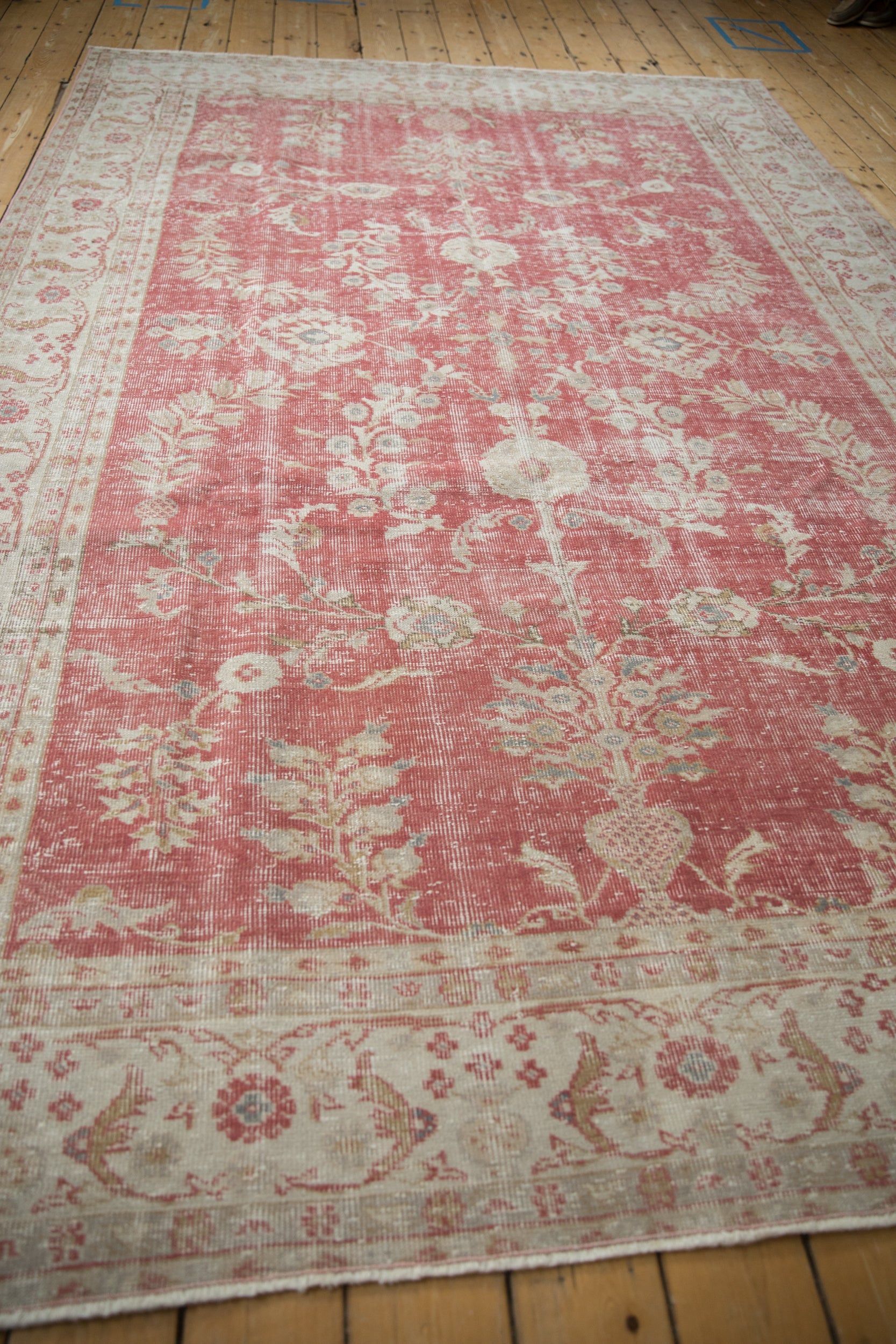 7x10.5 Vintage Distressed Oushak Carpet by Old New House® - product image 7 for Resin Society