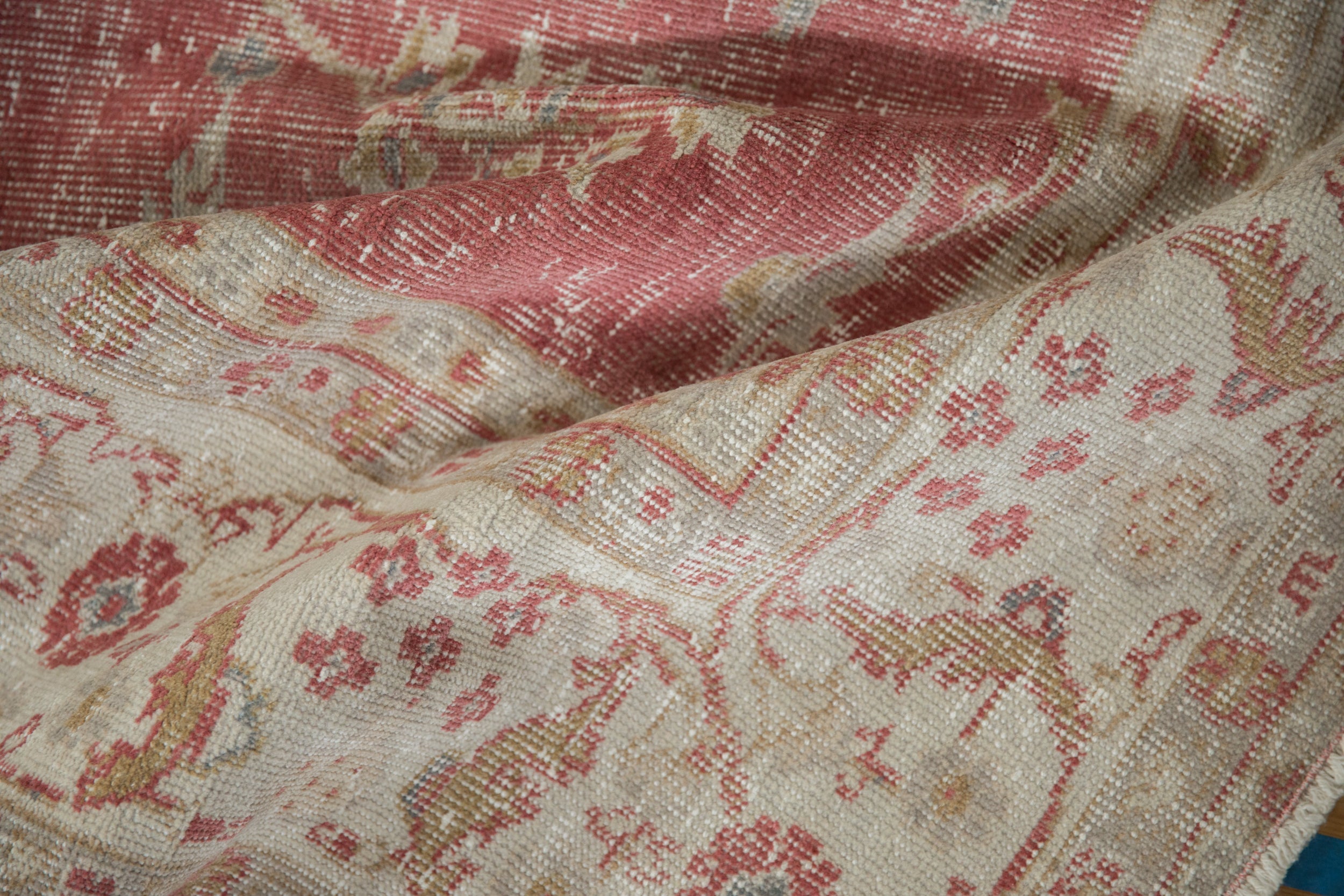 7x10.5 Vintage Distressed Oushak Carpet by Old New House® - product image 9 for Resin Society
