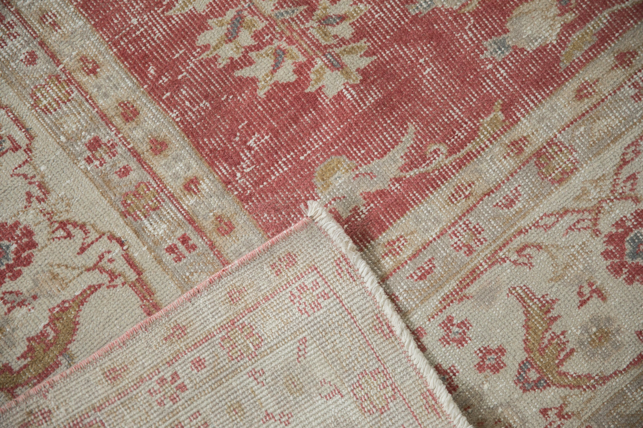 7x10.5 Vintage Distressed Oushak Carpet by Old New House® - product image 10 for Resin Society
