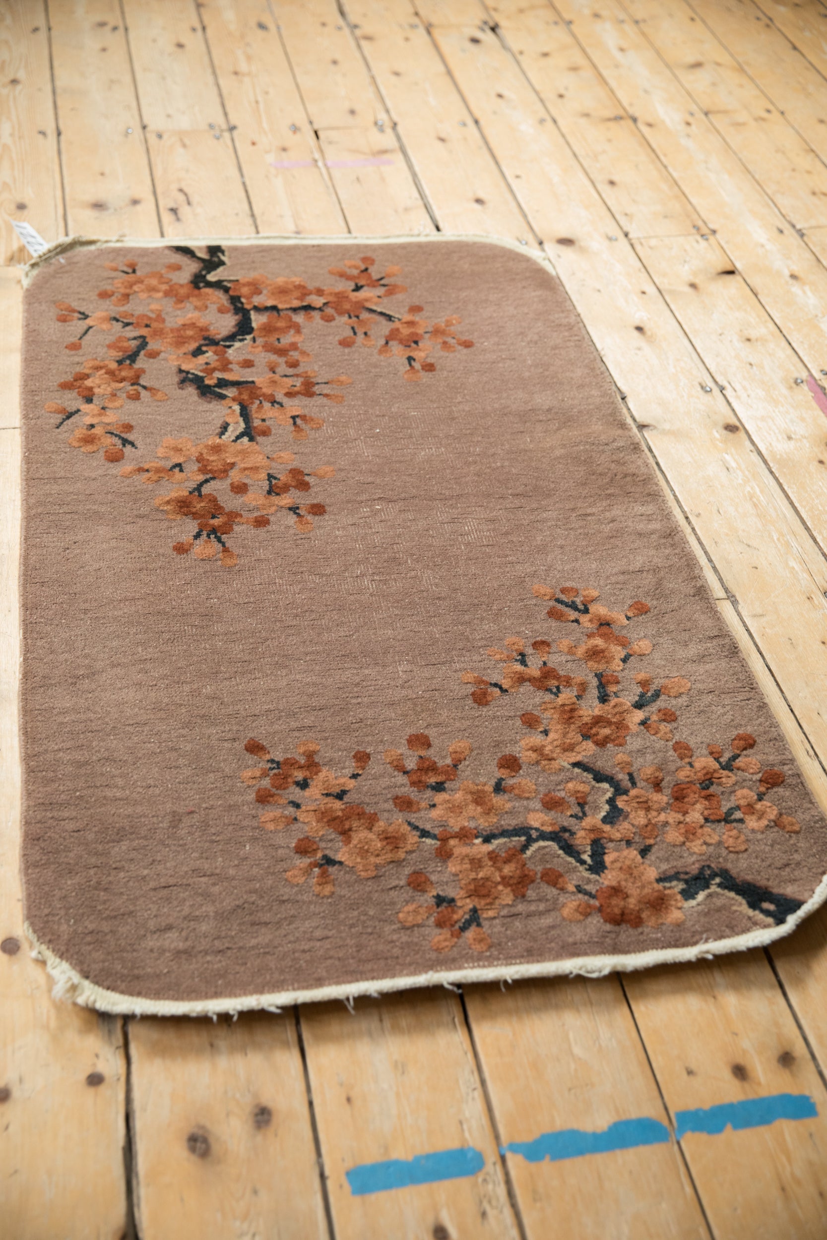 2.5x4.5 Antique Art Deco Rug