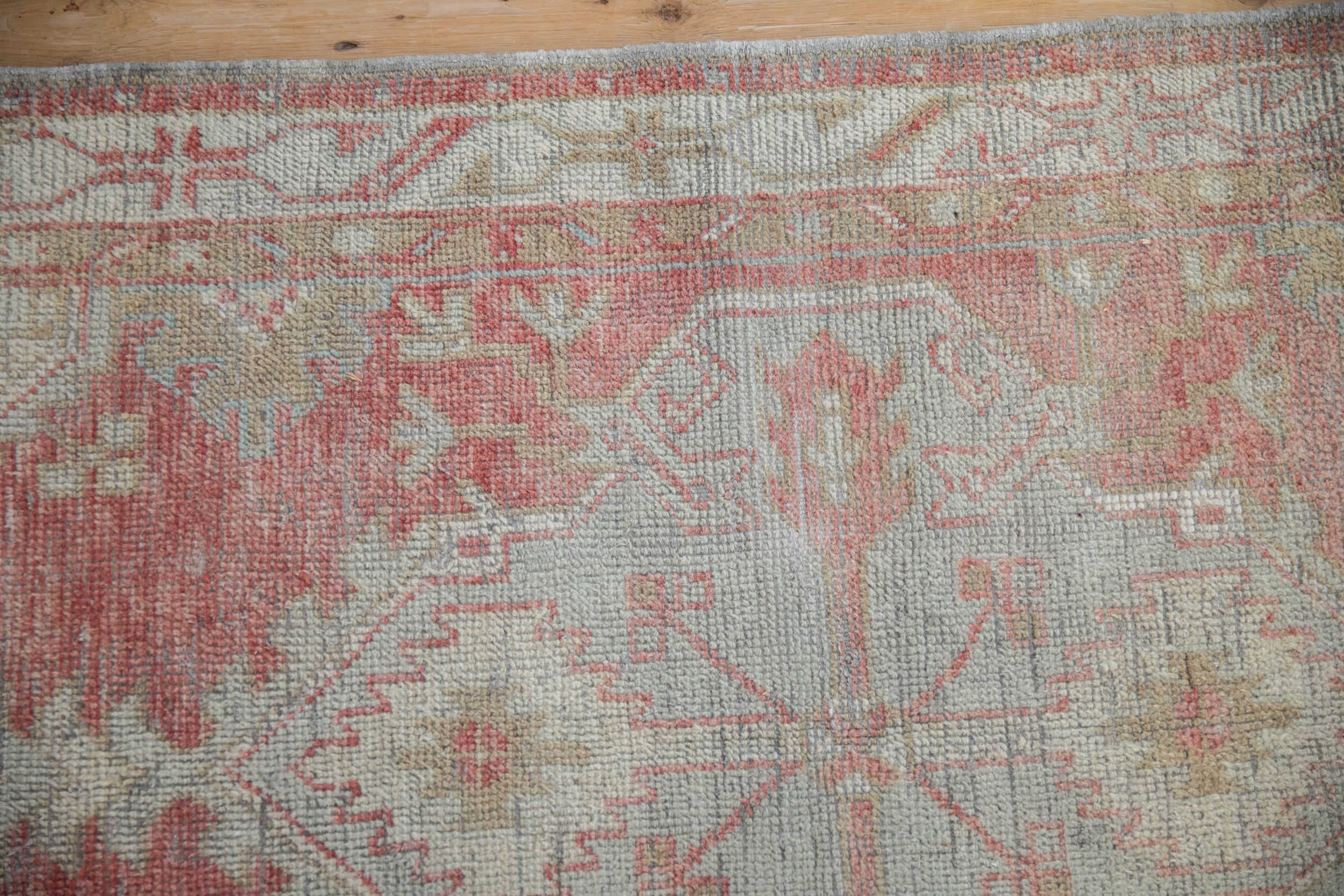 2.5x5 Vintage Distressed Oushak Rug Runner by Old New House® - product image 3 for Resin Society