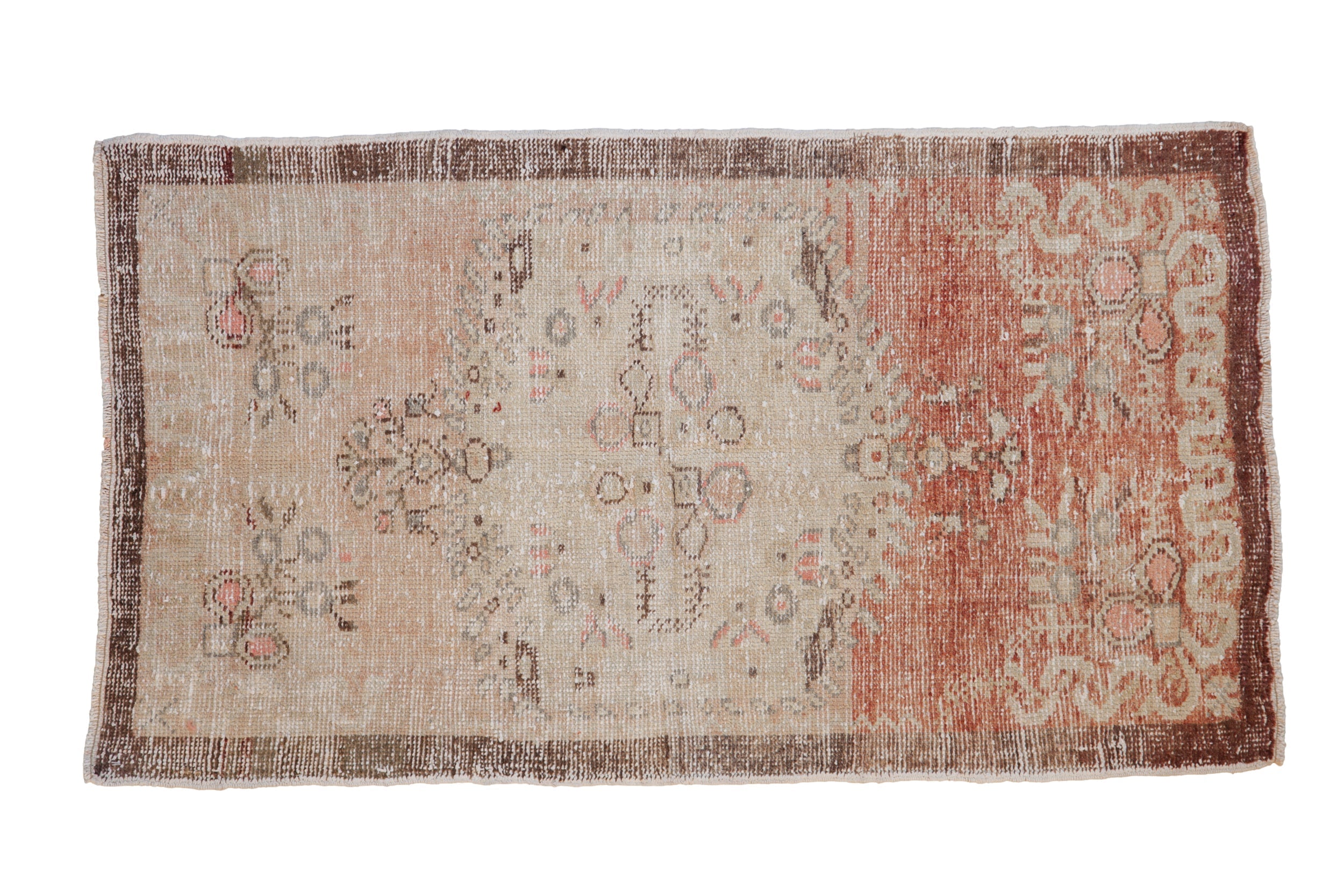 2.5x5 Vintage Distressed Oushak Rug Runner by Old New House® - main product image for Resin Society