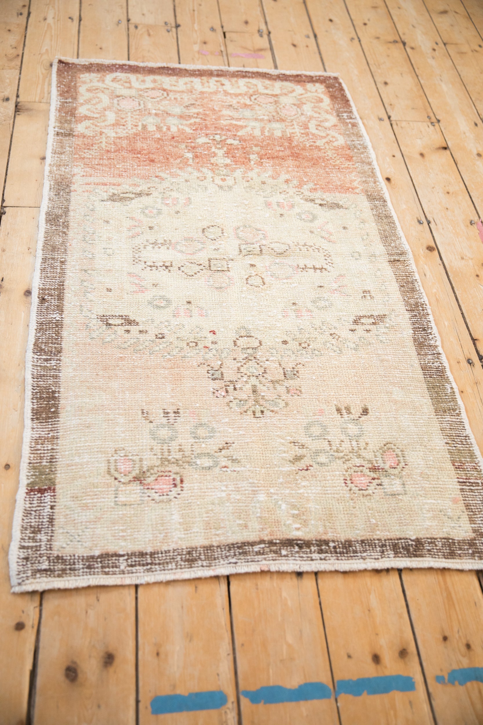 2.5x5 Vintage Distressed Oushak Rug Runner by Old New House® - product image 6 for Resin Society