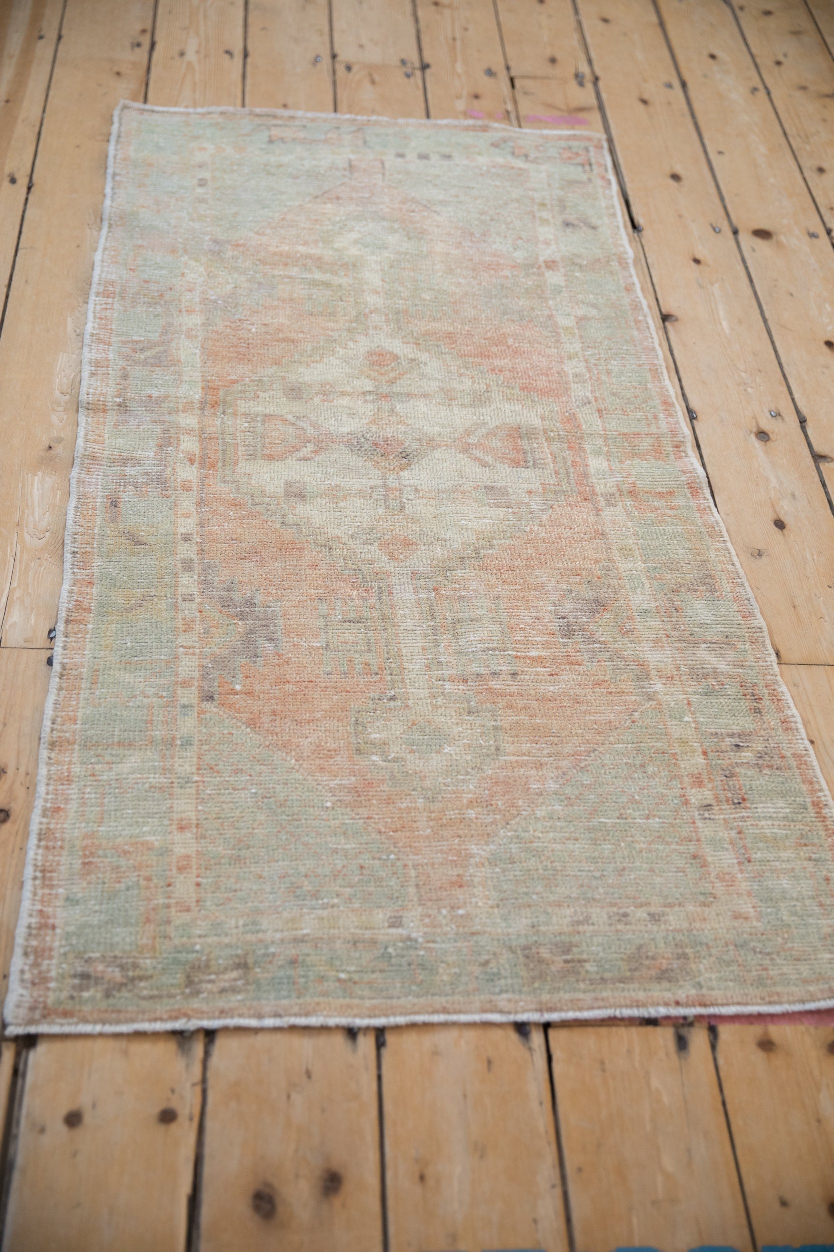 2.5x5 Vintage Distressed Oushak Rug Runner by Old New House® - product image 7 for Resin Society