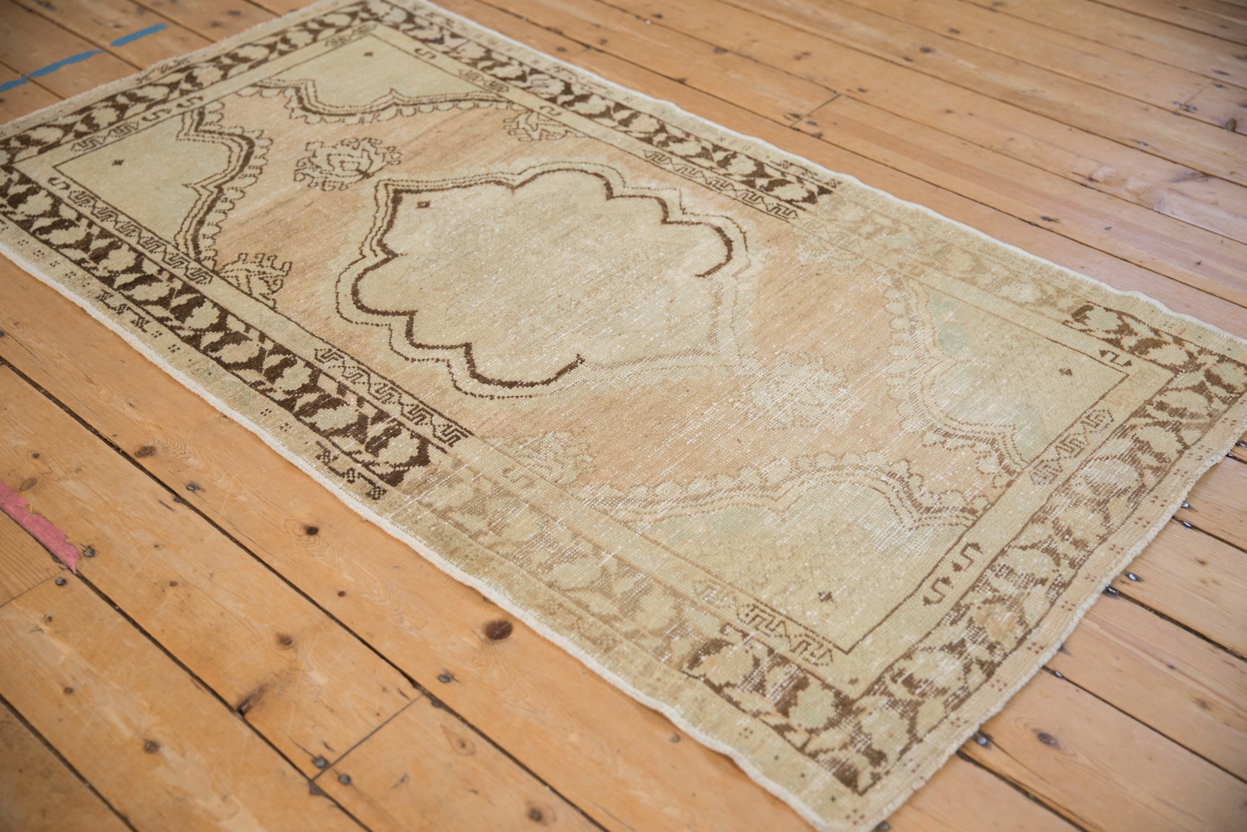 3x5.5 Vintage Distressed Oushak Rug by Old New House® - product image 3 for Resin Society