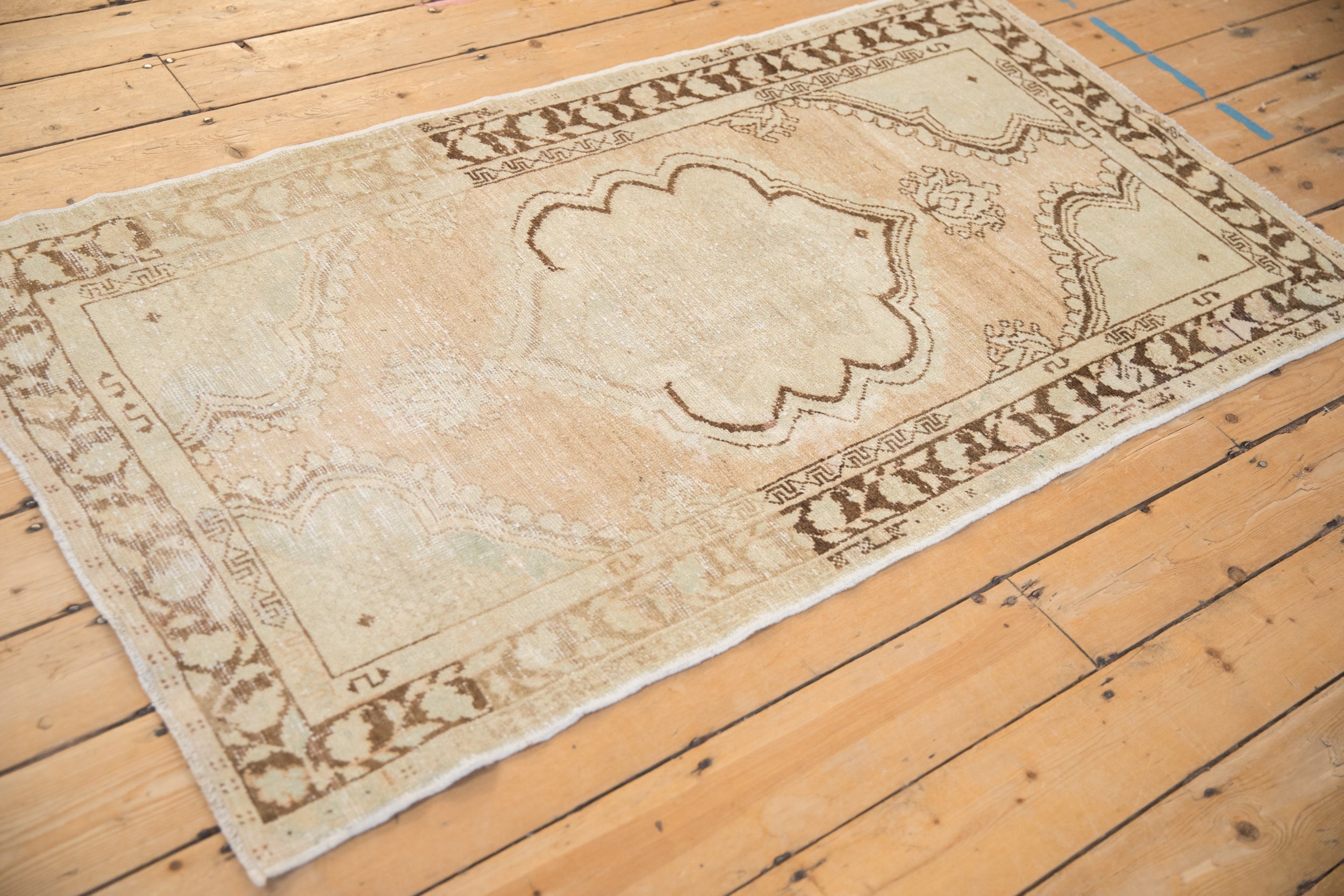 3x5.5 Vintage Distressed Oushak Rug by Old New House® - product image 5 for Resin Society