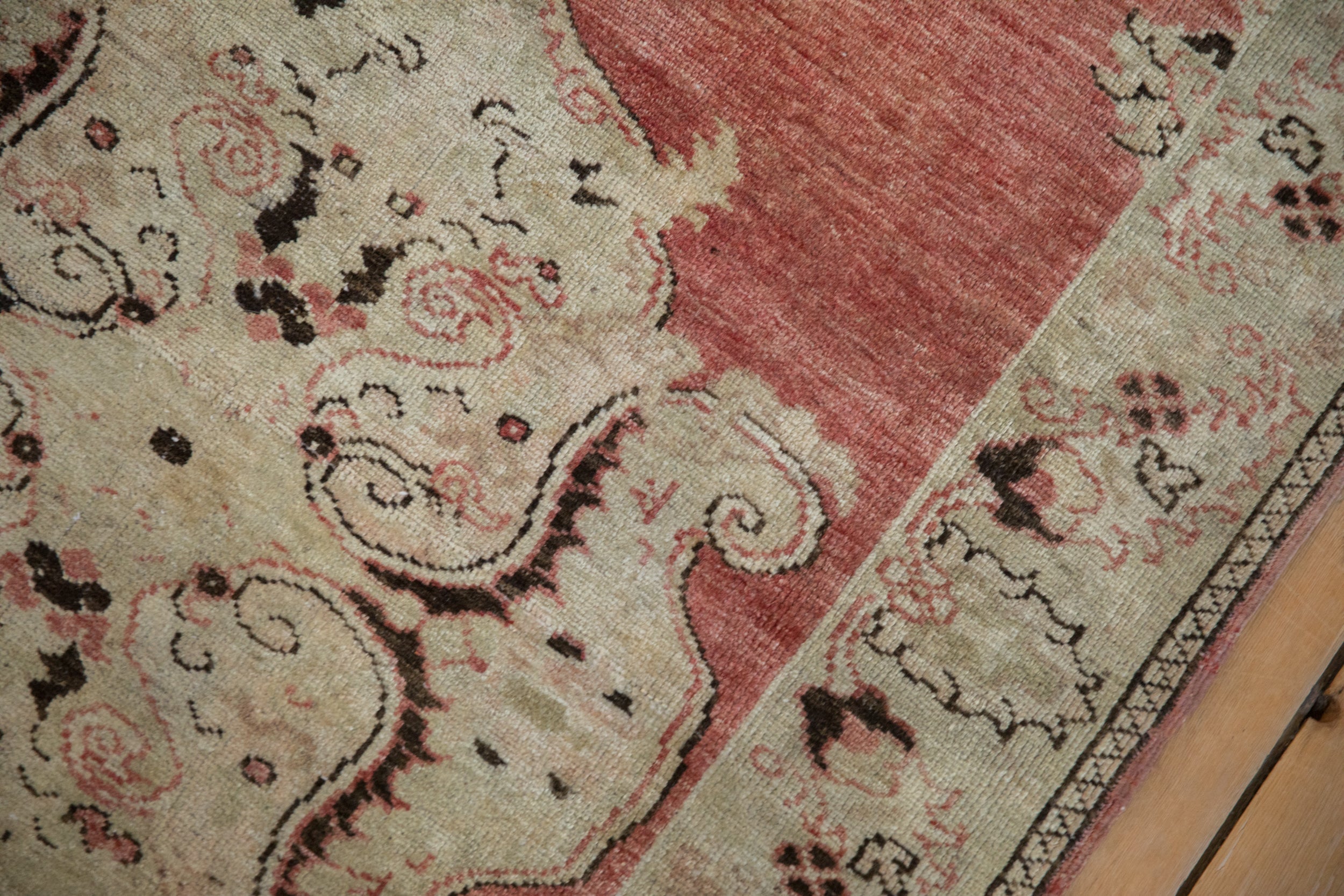 3x6 Vintage Distressed Oushak Rug Runner by Old New House® - product image 6 for Resin Society