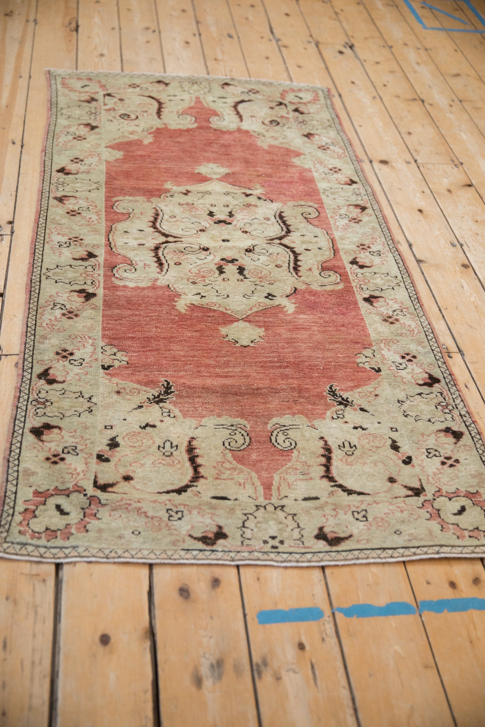 3x6 Vintage Distressed Oushak Rug Runner by Old New House® - product image 7 for Resin Society