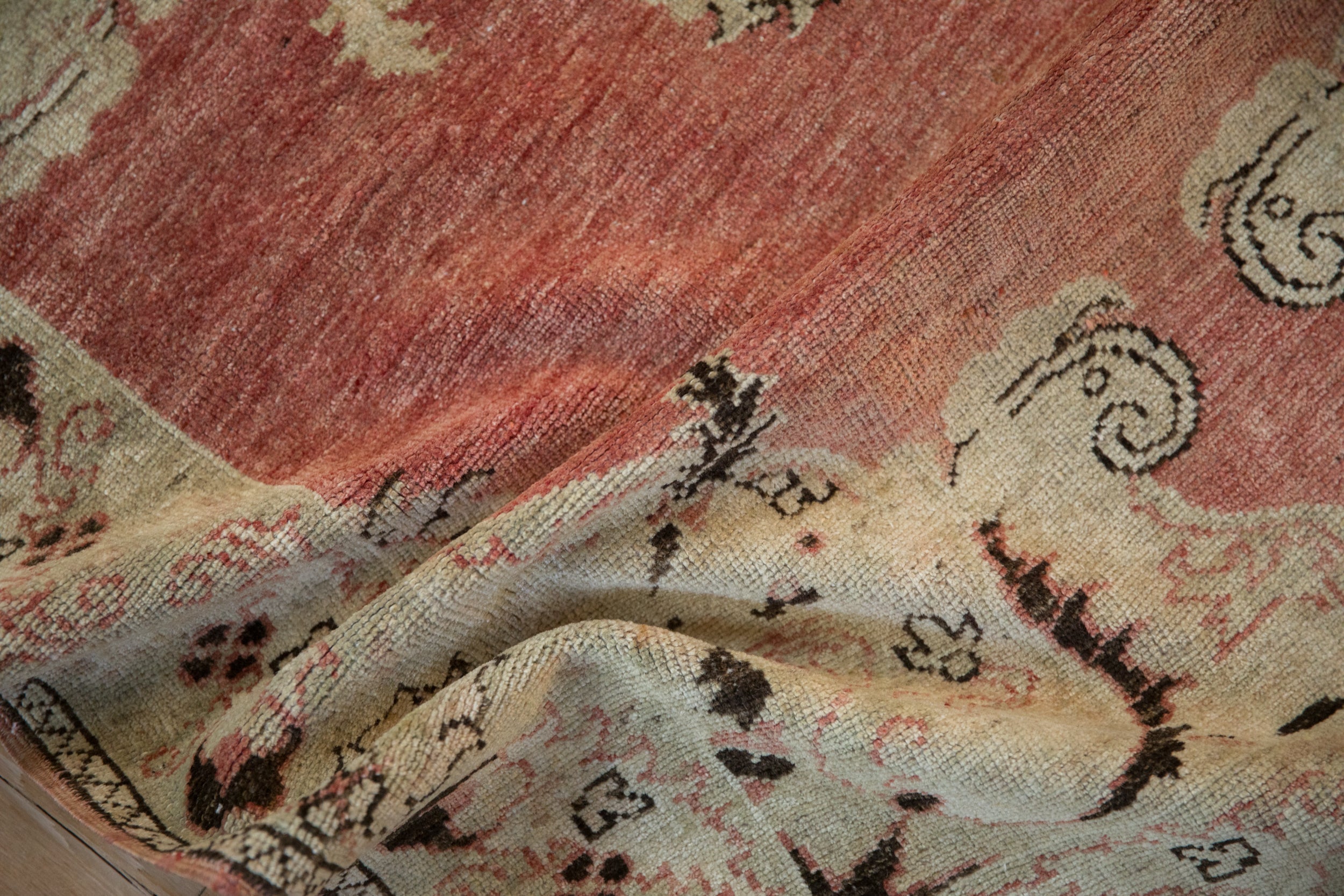 3x6 Vintage Distressed Oushak Rug Runner by Old New House® - product image 8 for Resin Society