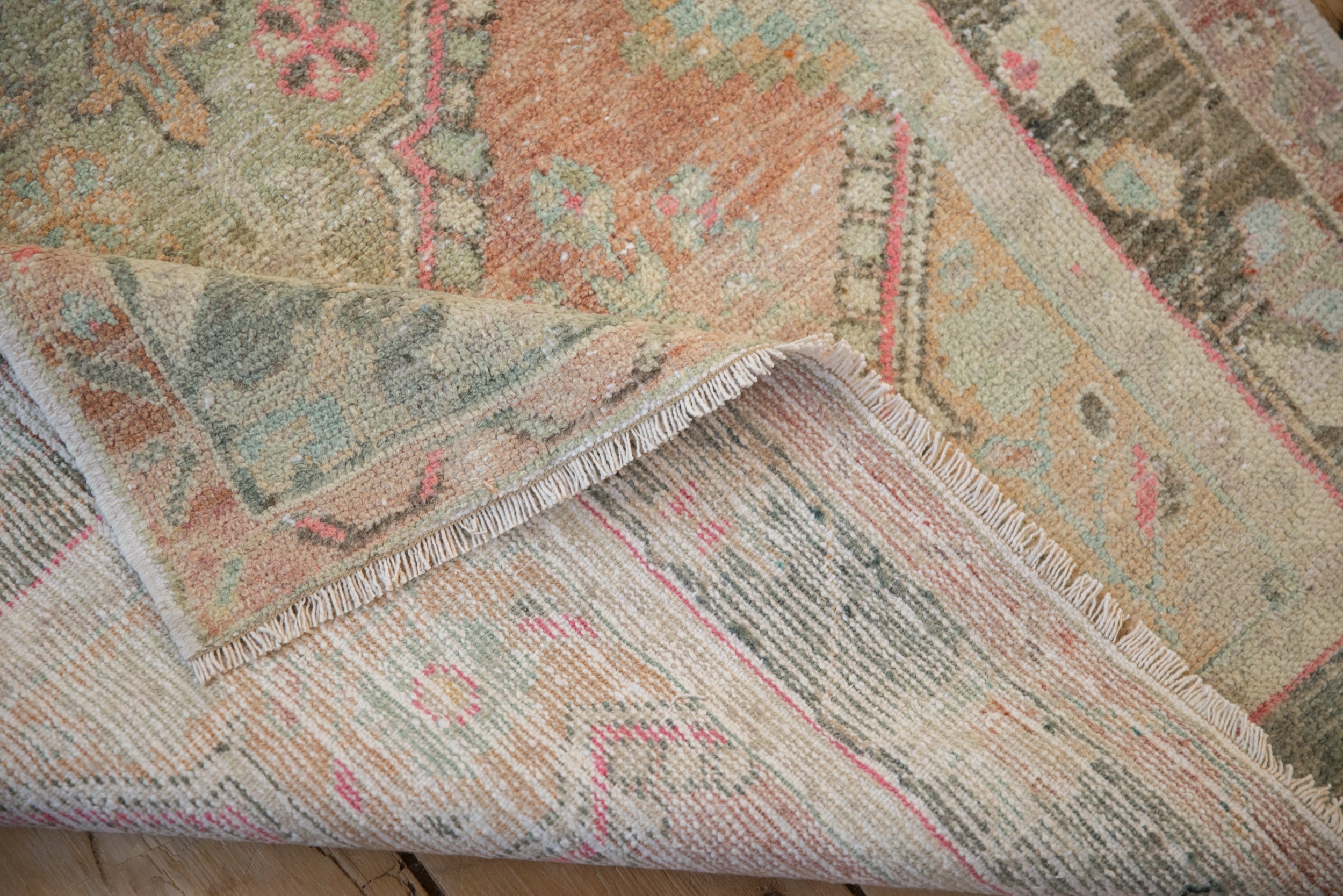 3x5 Vintage Distressed Oushak Rug by Old New House® - product image 12 for Resin Society