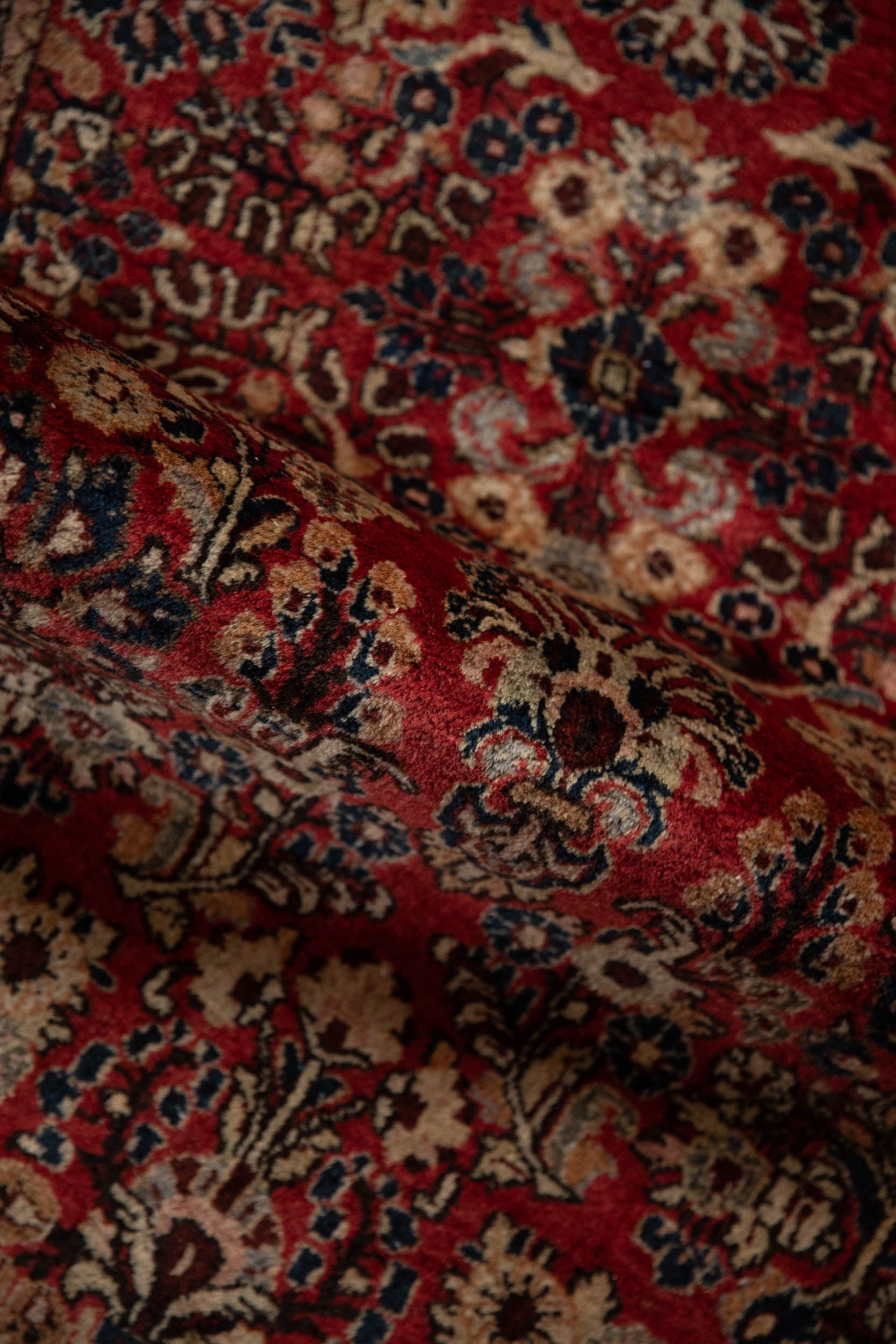 2.5x3.5 Vintage German Sarouk Rug by Old New House® - product image 8 for Resin Society