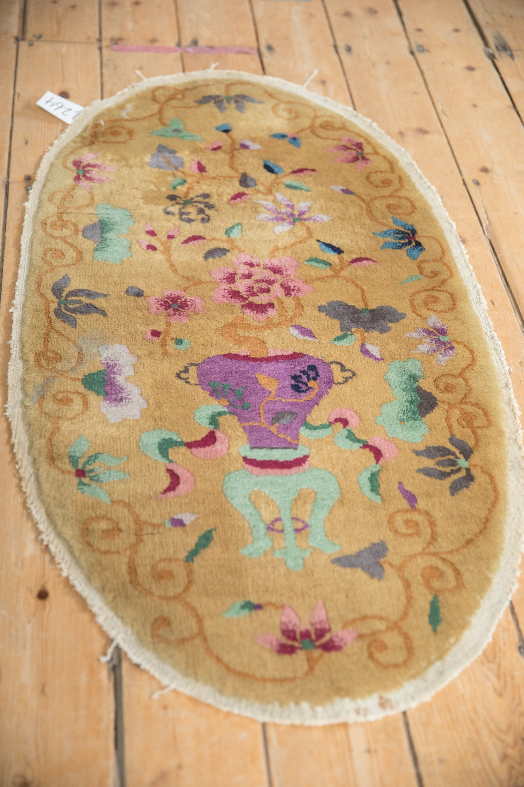 2x4 Antique Art Deco Rug Runner by Old New House® - product image 4 for Resin Society