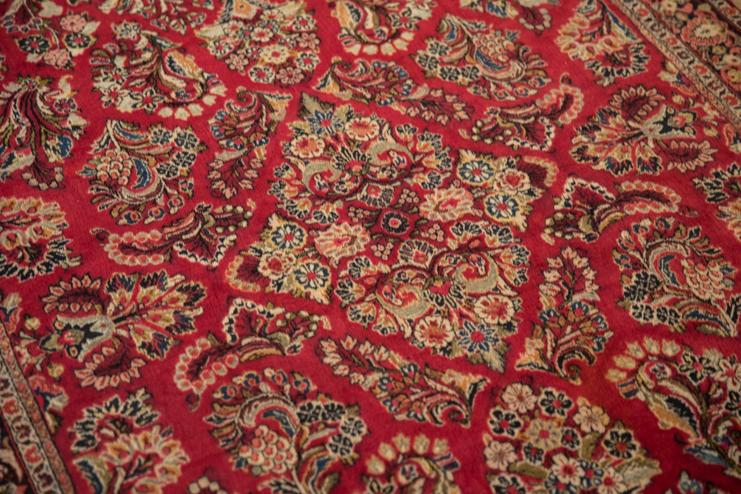 4x6.5 Vintage German Sarouk Rug