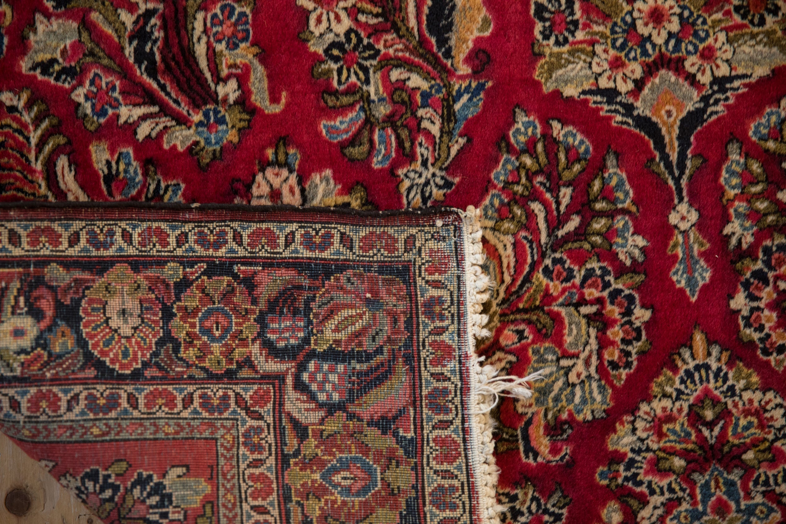 4x6.5 Vintage German Sarouk Rug