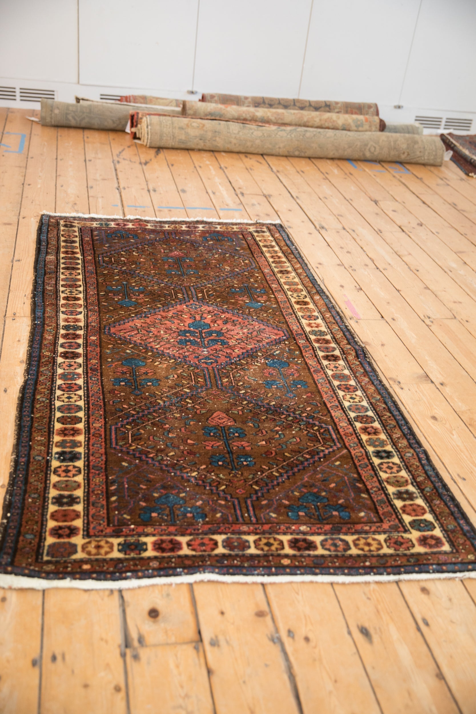 3.5x6.5 Vintage Kurdish Hamadan Rug by Old New House® - product image 4 for Resin Society