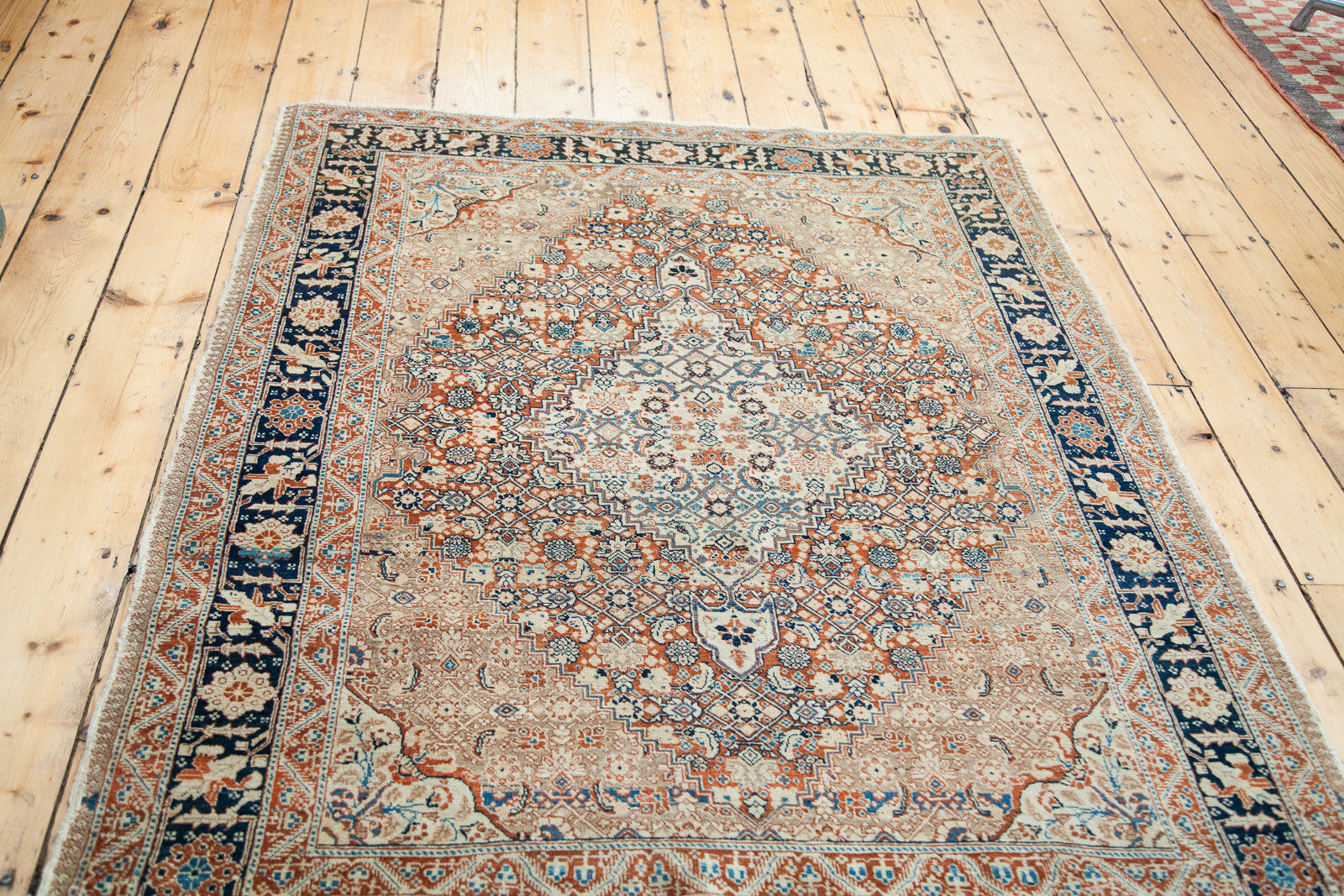 4x6 Fine Antique Tabriz Area Rug by Old New House® - product image 3 for Resin Society