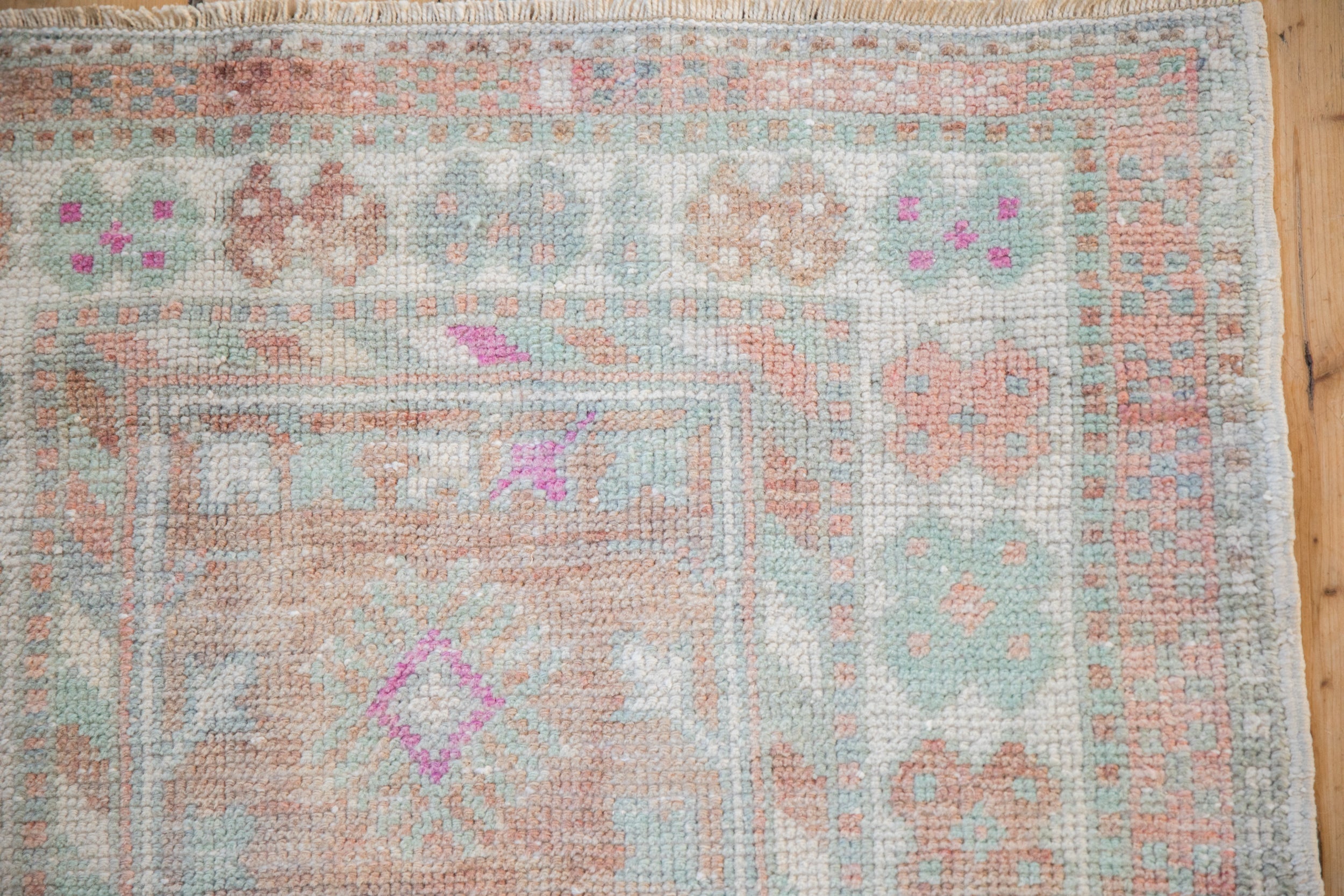 2.5x4.5 Vintage Distressed Oushak Rug by Old New House® - product image 3 for Resin Society