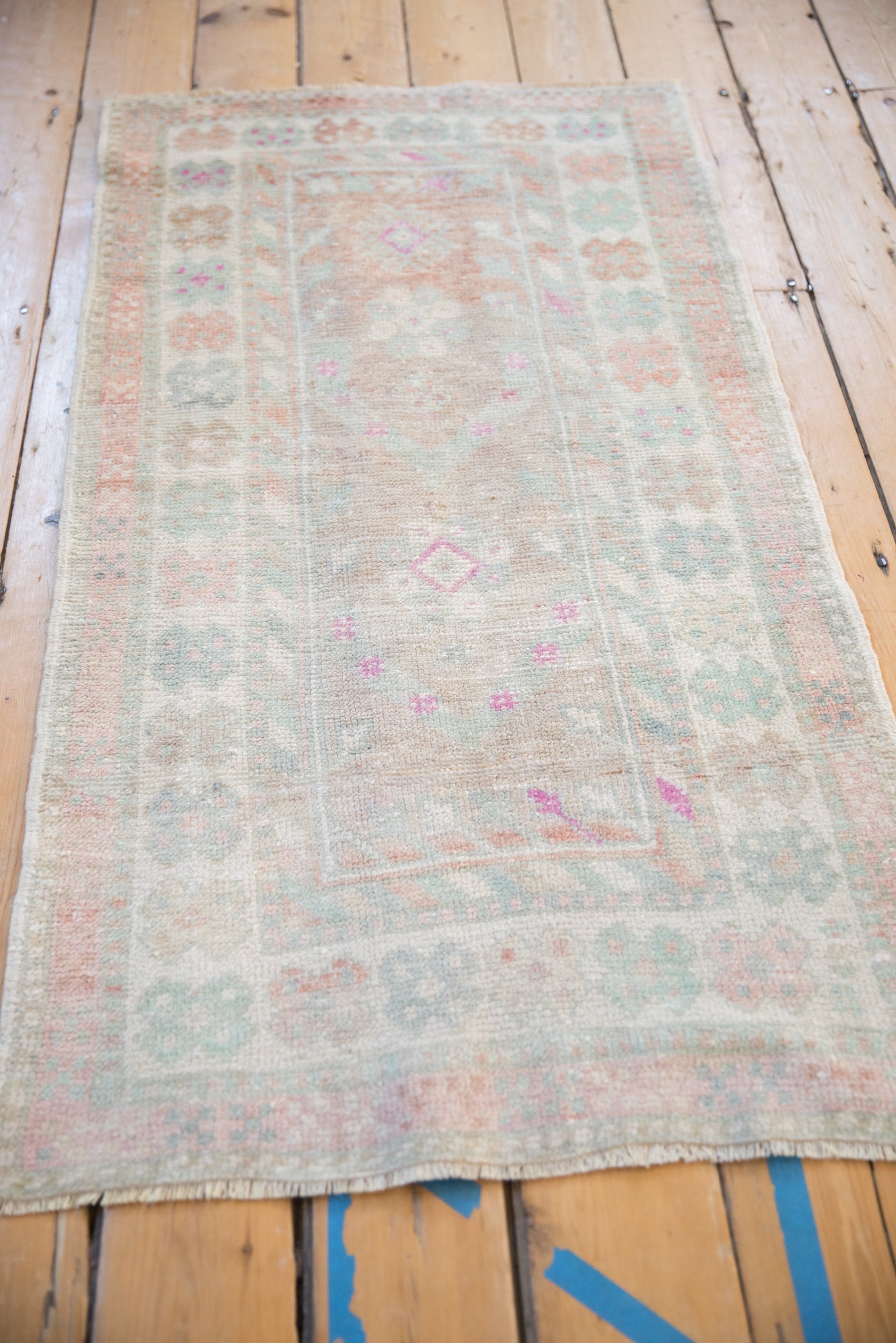 2.5x4.5 Vintage Distressed Oushak Rug by Old New House® - product image 6 for Resin Society