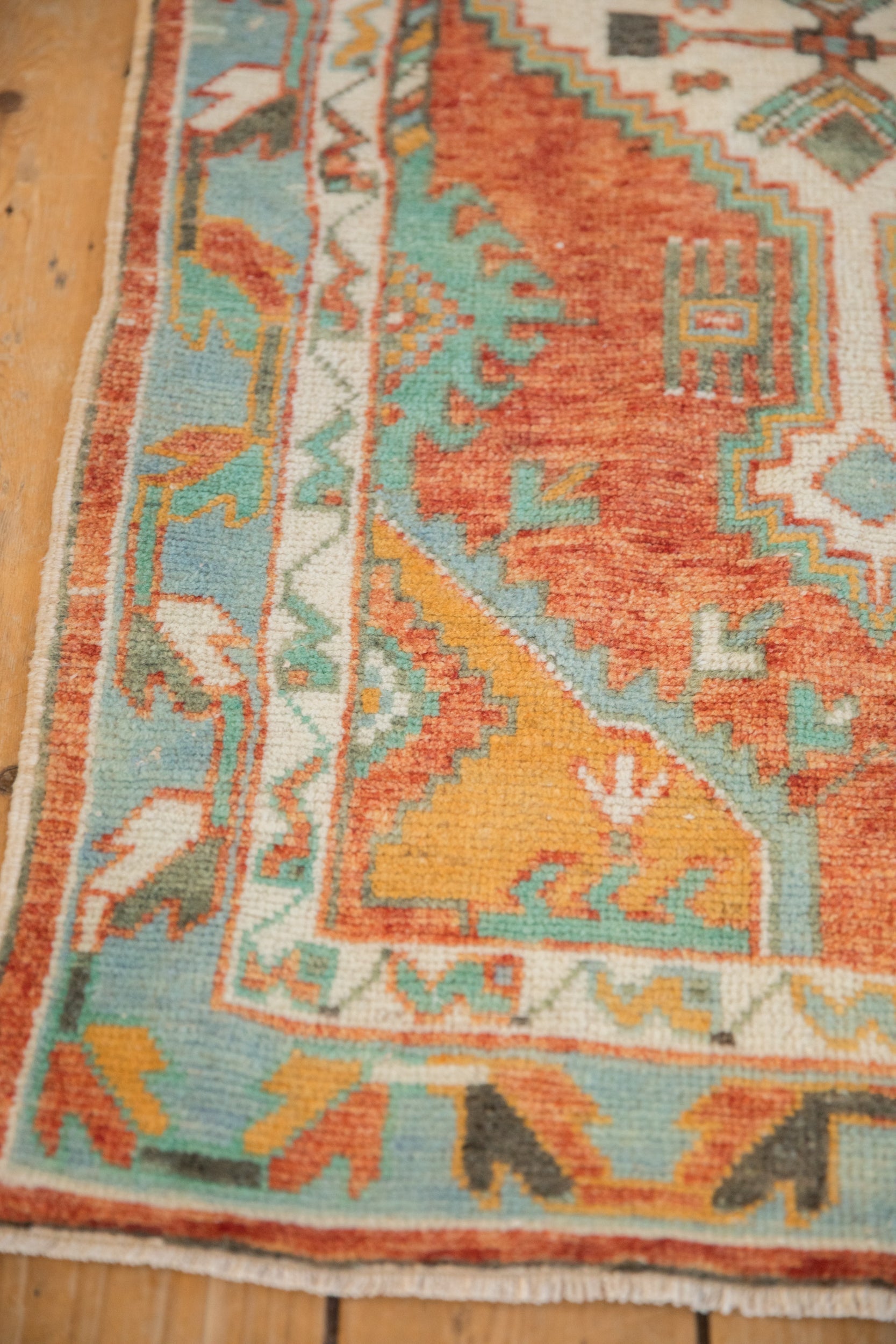 2.5x5.5 Vintage Oushak Rug Runner by Old New House® - product image 6 for Resin Society