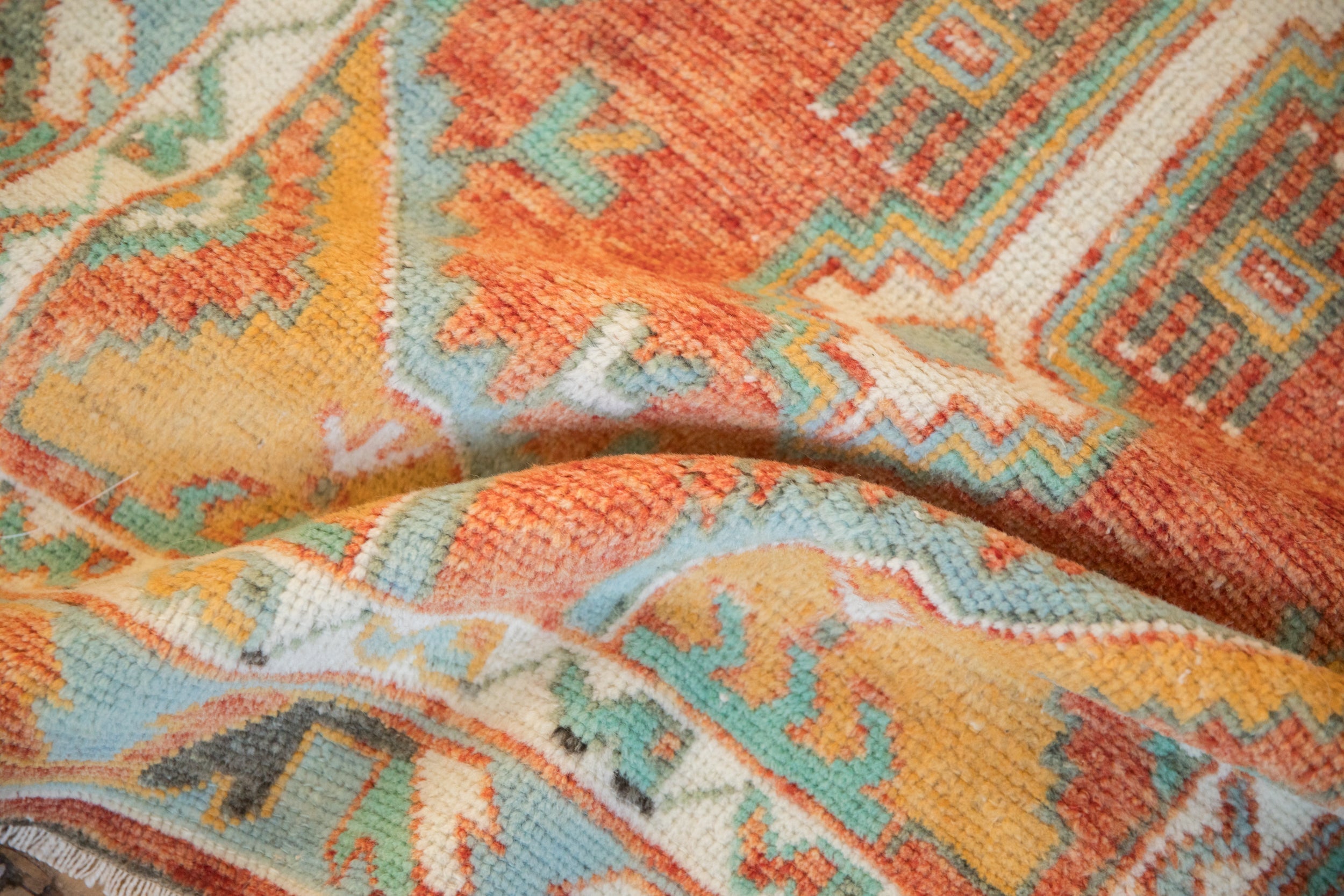 2.5x5.5 Vintage Oushak Rug Runner by Old New House® - product image 9 for Resin Society