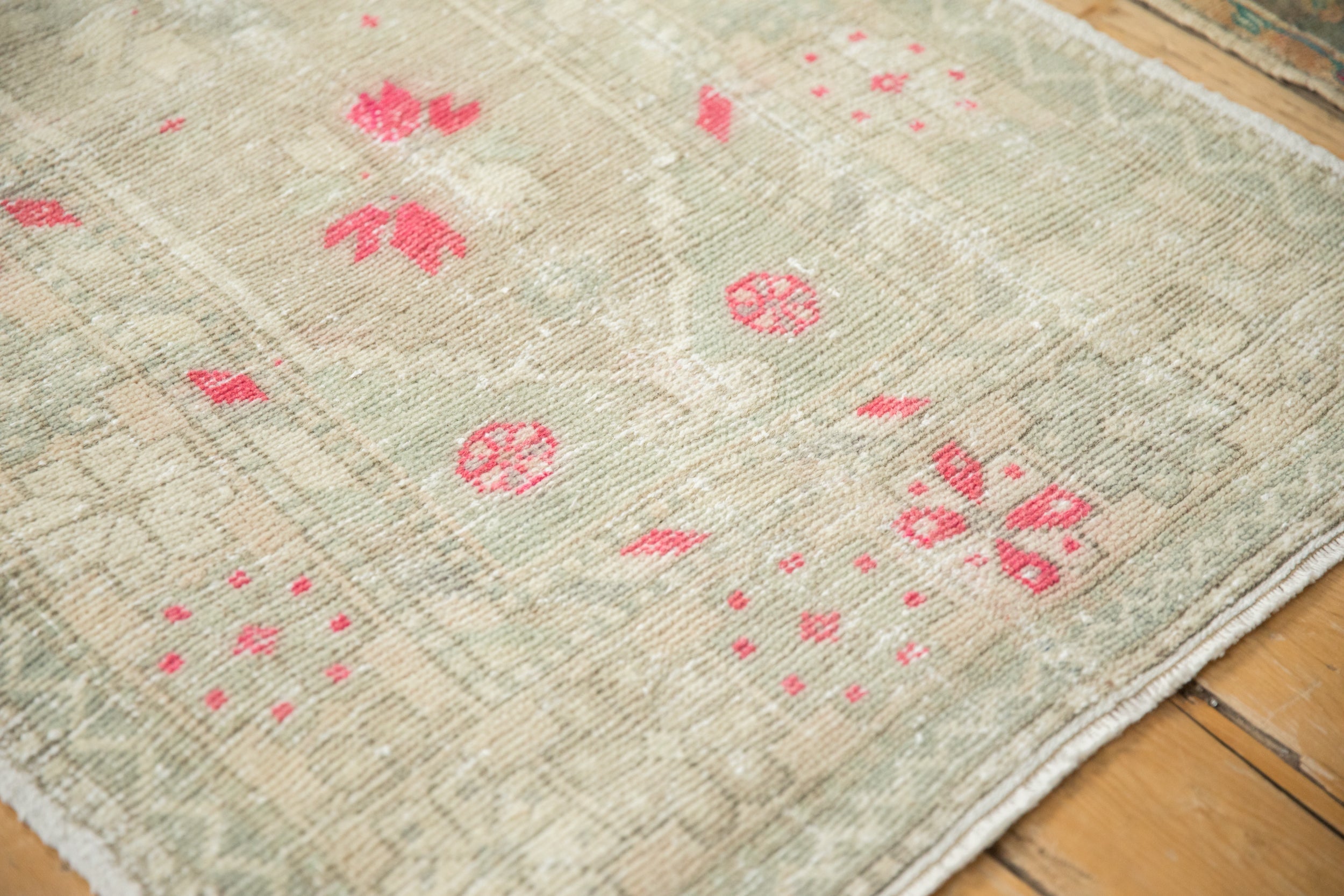 2.5x6 Vintage Distressed Oushak Rug Runner by Old New House® - product image 7 for Resin Society