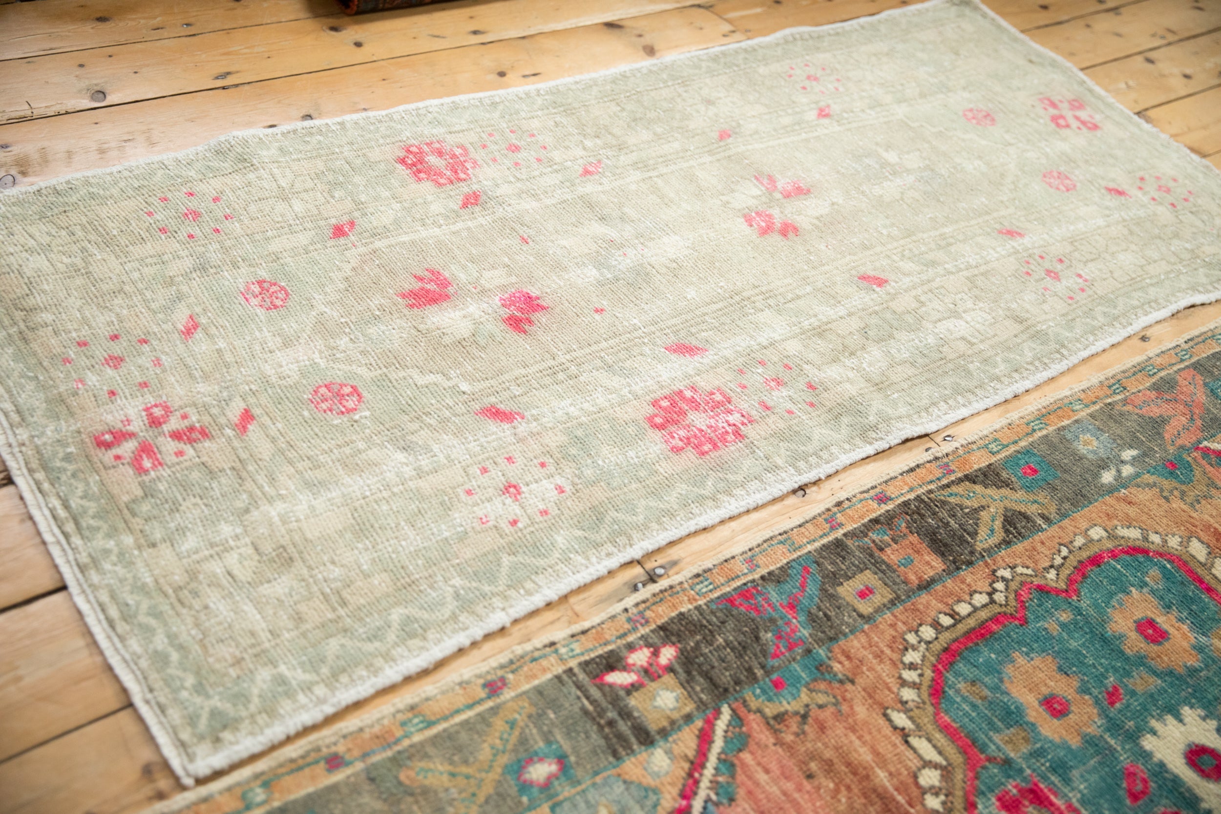 2.5x6 Vintage Distressed Oushak Rug Runner by Old New House® - product image 9 for Resin Society