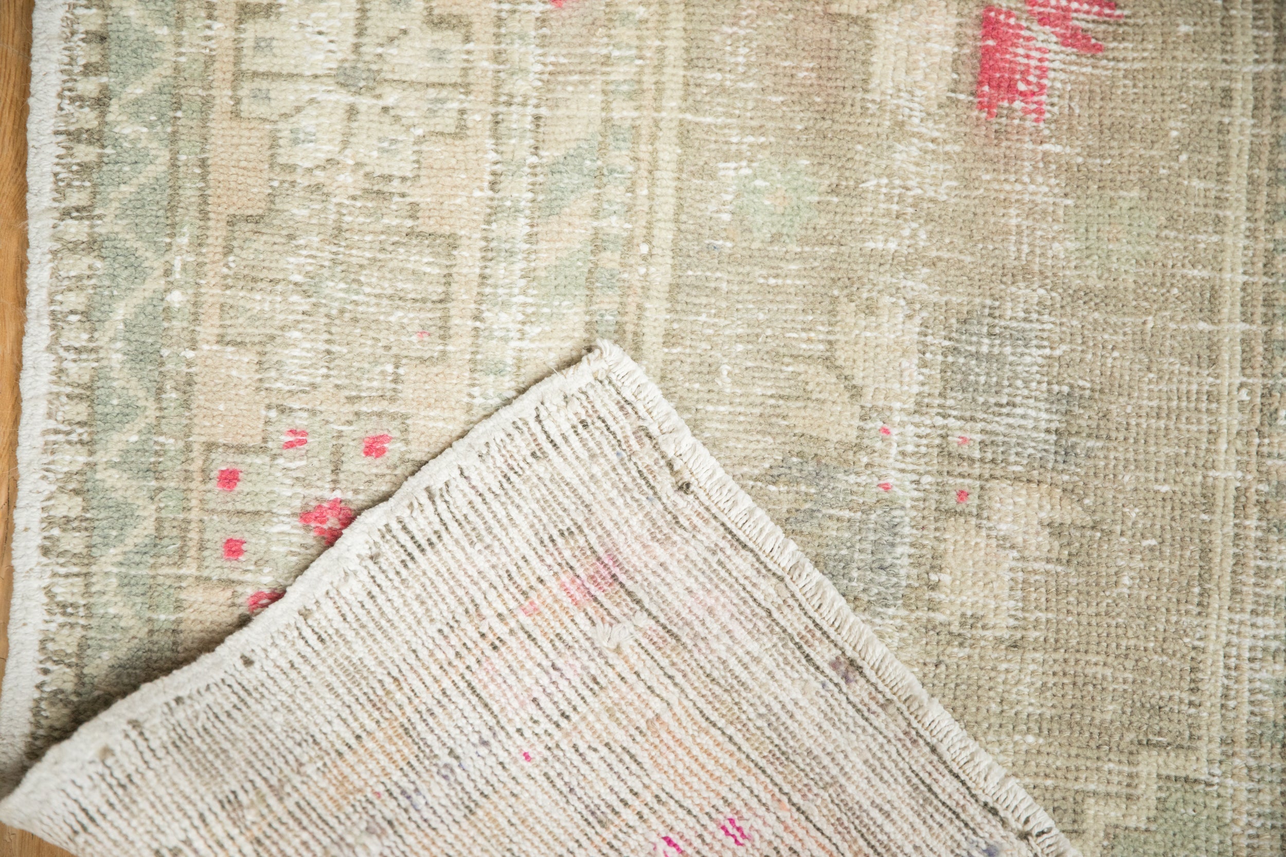 2.5x6 Vintage Distressed Oushak Rug Runner by Old New House® - product image 11 for Resin Society