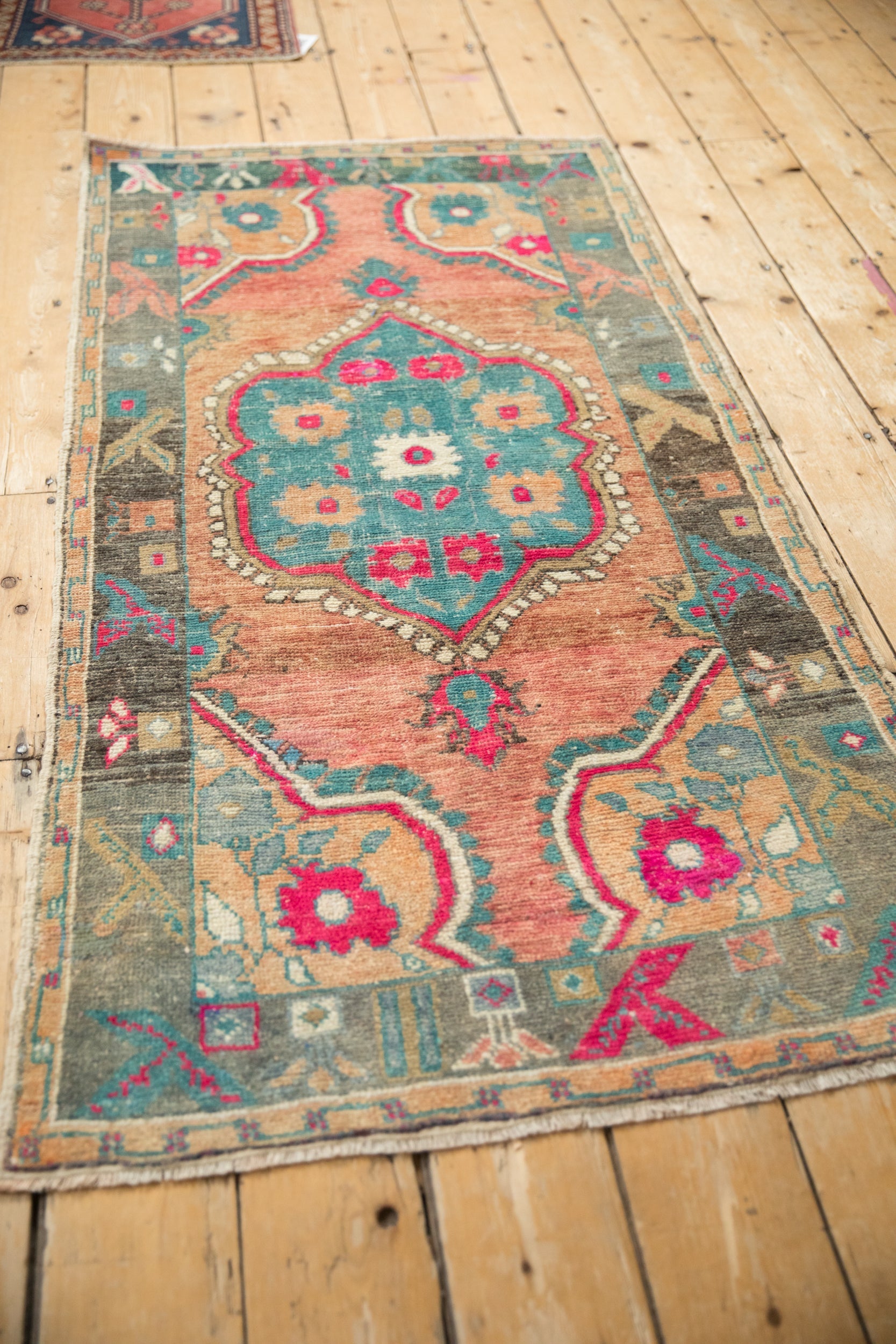 3x5.5 Vintage Distressed Oushak Rug by Old New House® - product image 8 for Resin Society