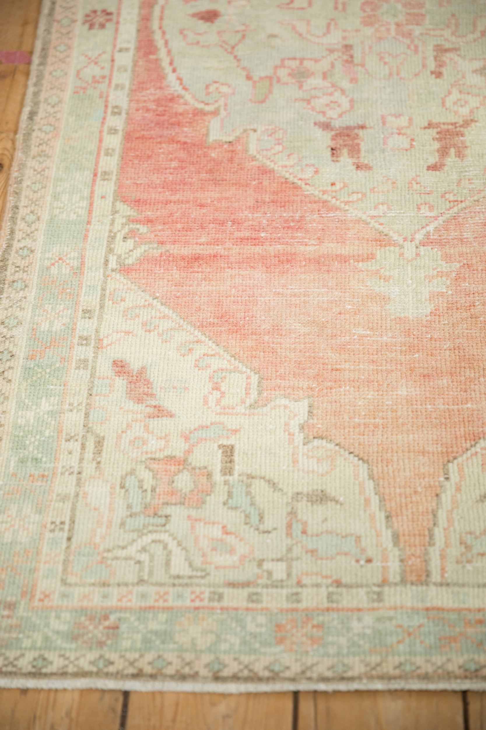 3x5.5 Vintage Distressed Oushak Rug by Old New House® - product image 5 for Resin Society